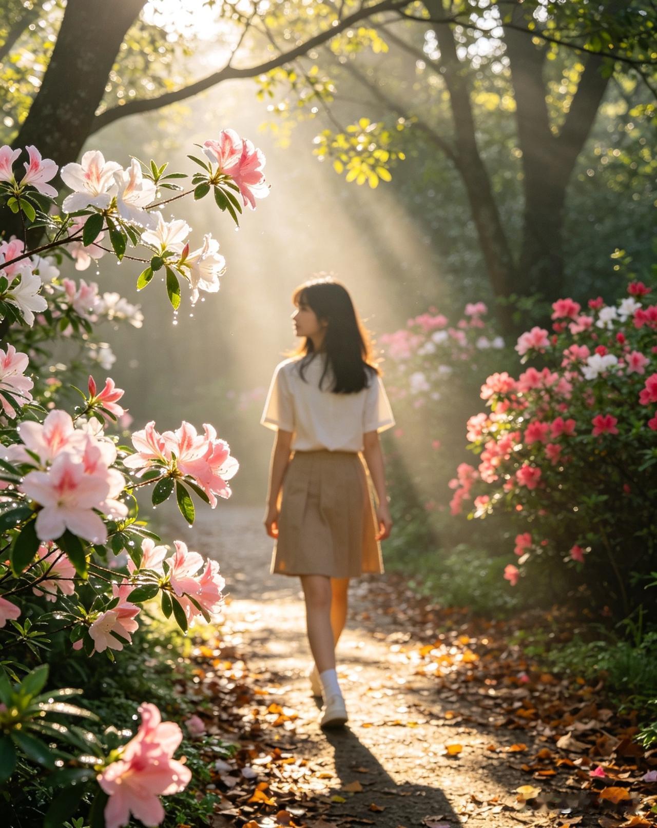 风揉碎了冬日的寒凉，温柔漫入人间，万物奔赴一场春日之约。趁着春光正好，走出家门，