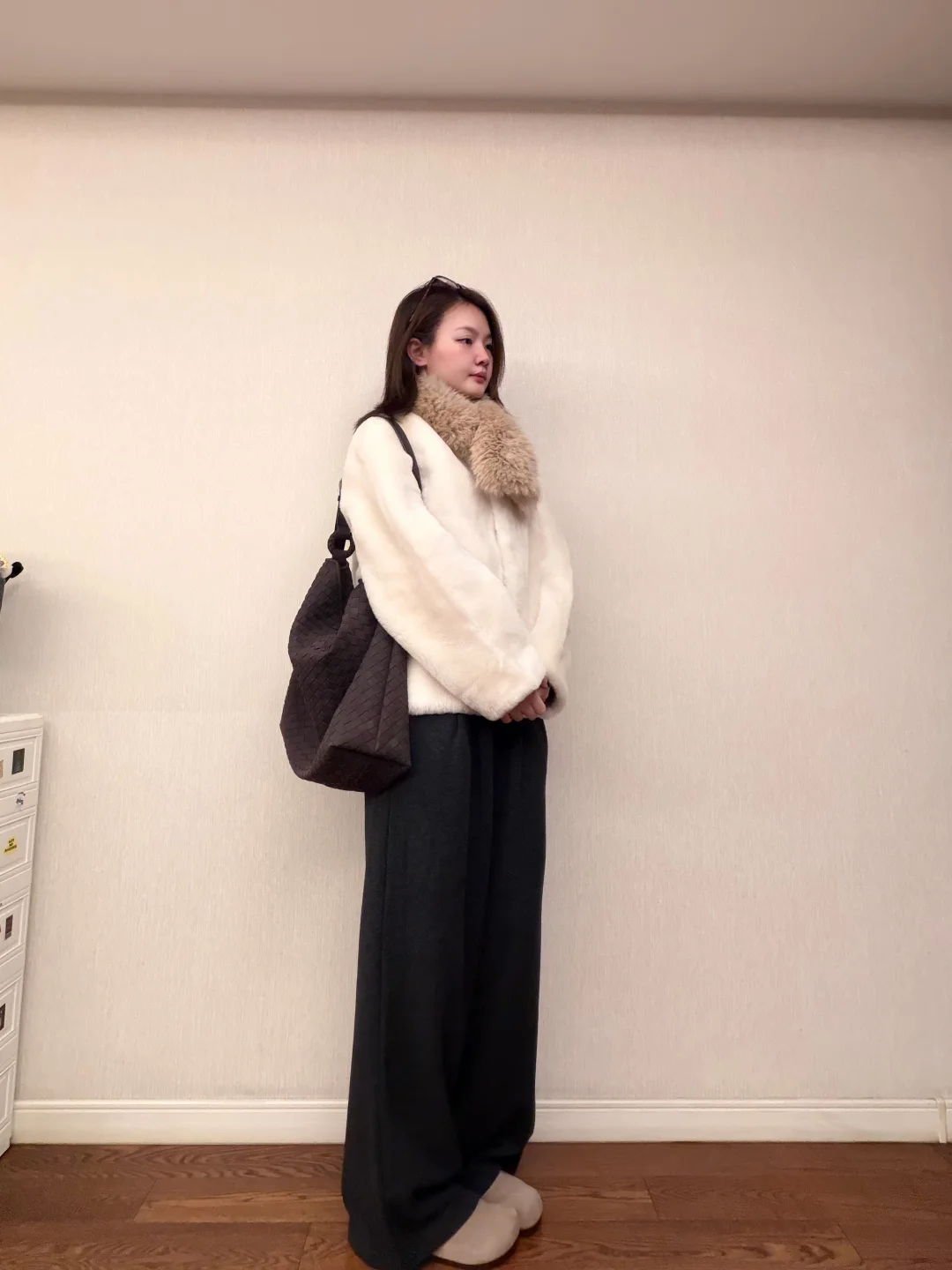 173 104｜买到了适合高个子女生的皮草～
