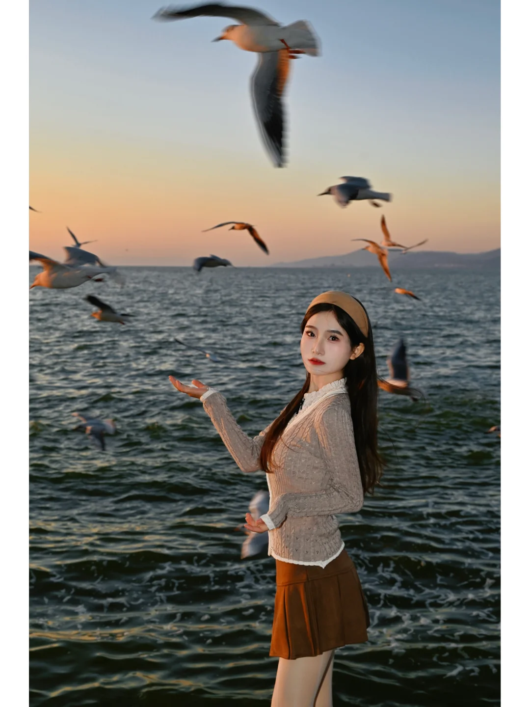 海埂公园日出的浪漫时分📸机位分享