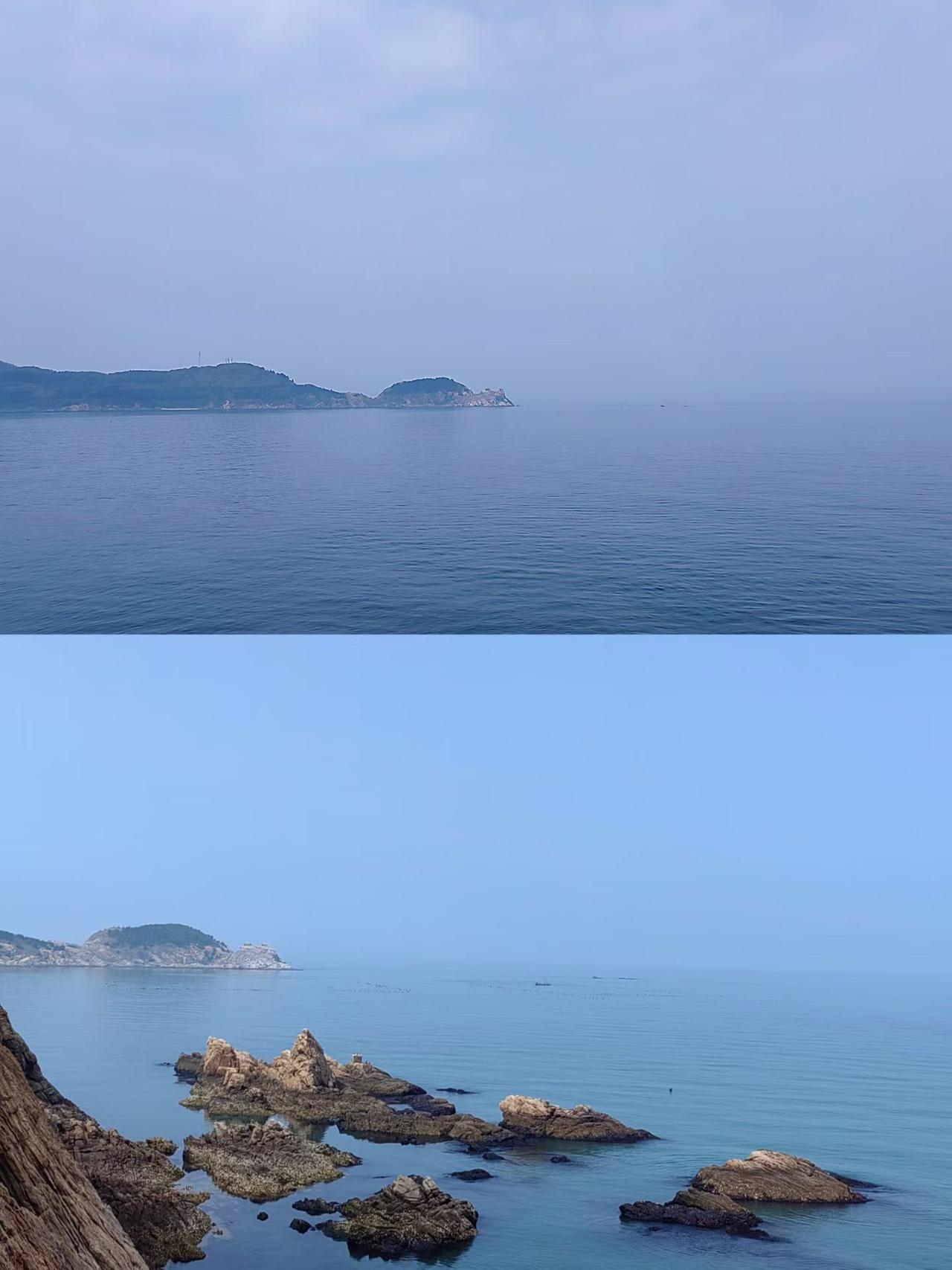 看一场橘色日出，听海浪轻拍礁石，风里全是海边独有的松弛与温柔。