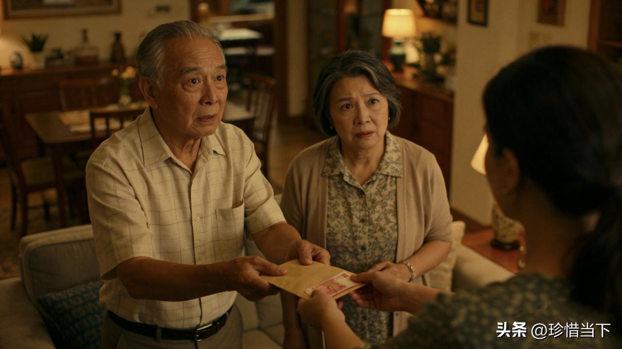 “一分没有！”7000退休金全交儿媳，急要2000被拒，真相打醒太多人！
 
咱