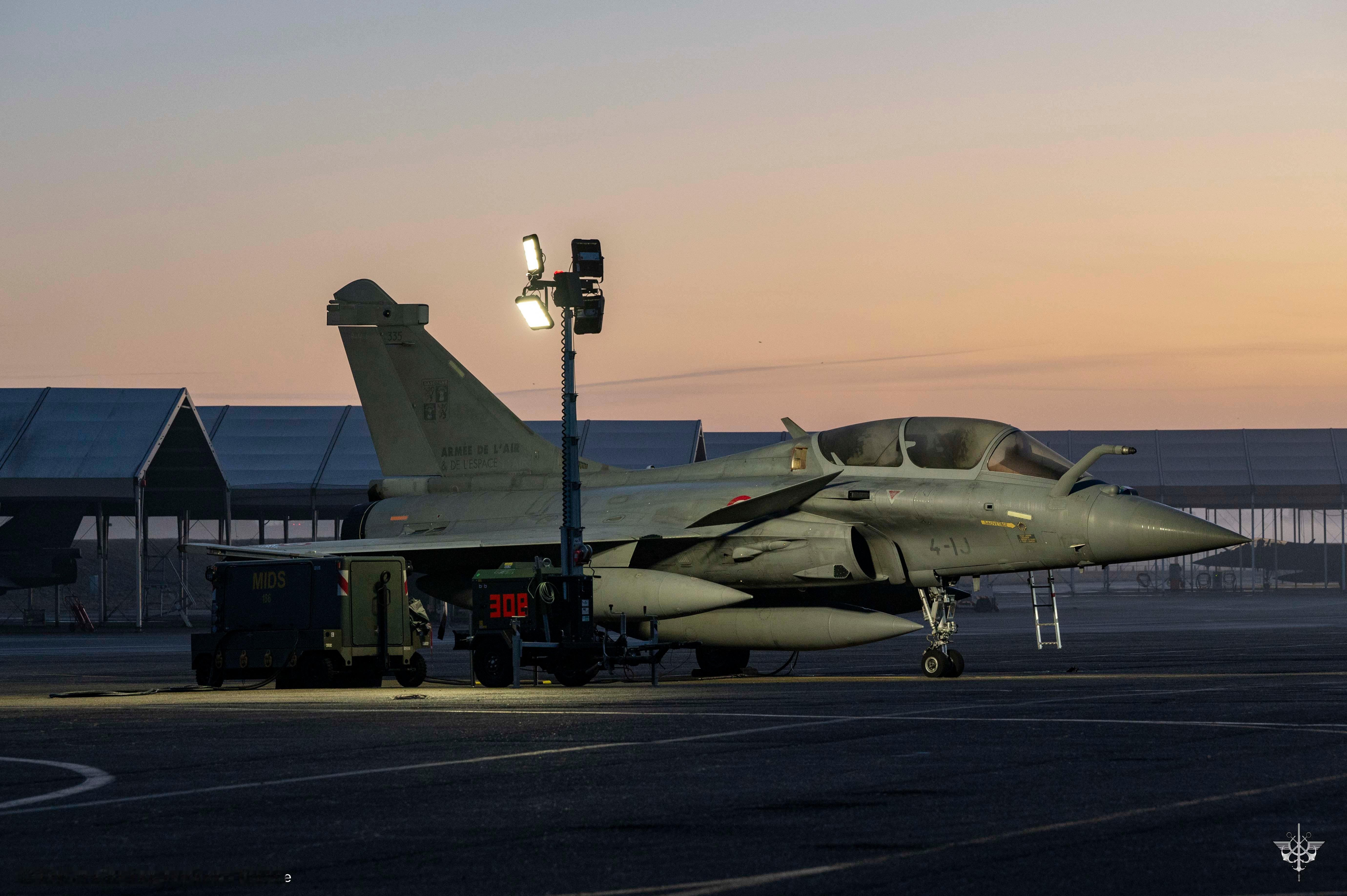 早安，“猎户座 26（Orion 26）”联演中的阵风法国空天军（AAE）今日阵