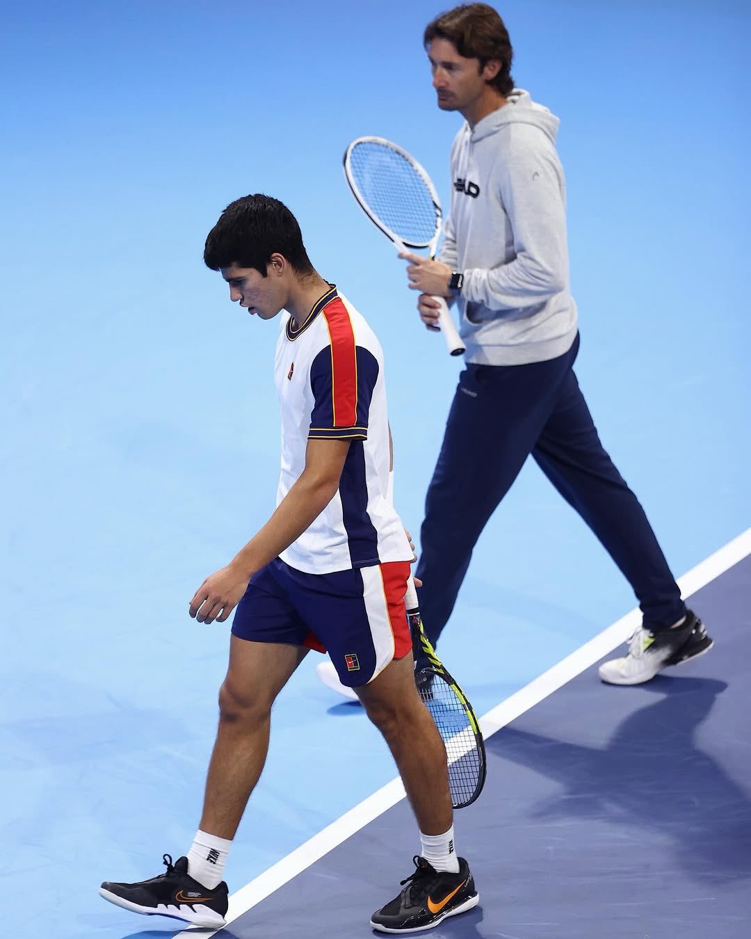 阿尔卡拉斯和费雷罗结束合作更多细节曝光：1. 教练缺席赛事成常态费雷罗以照顾家庭