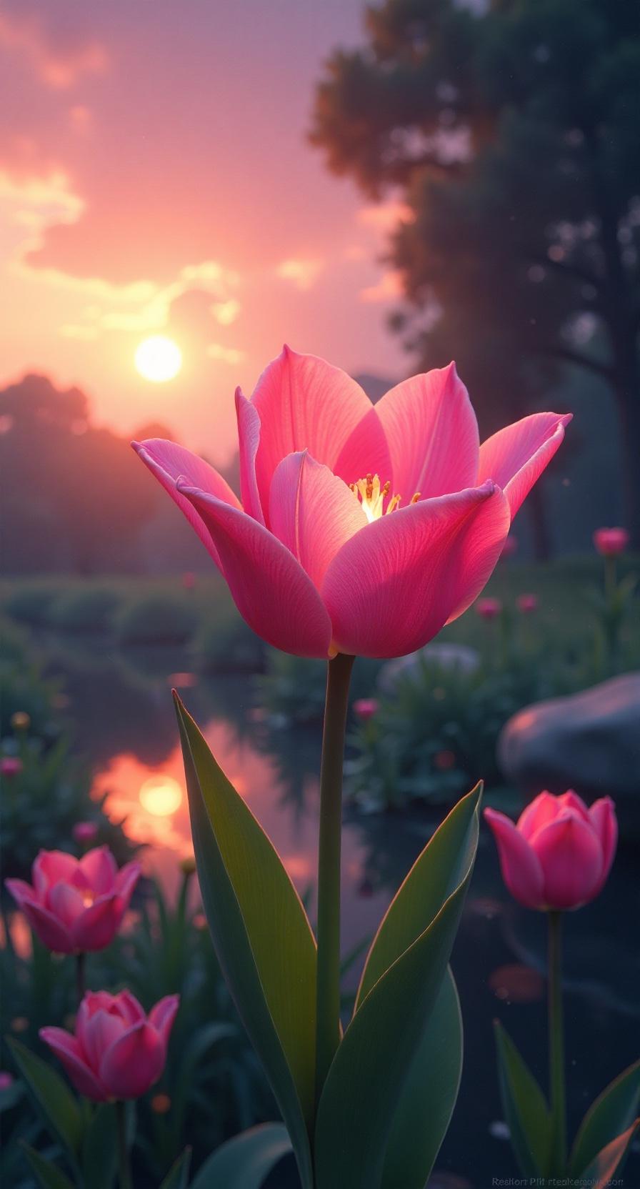 看这里，独一无二，百分百原创，超高清壁纸。美不美？
壁纸