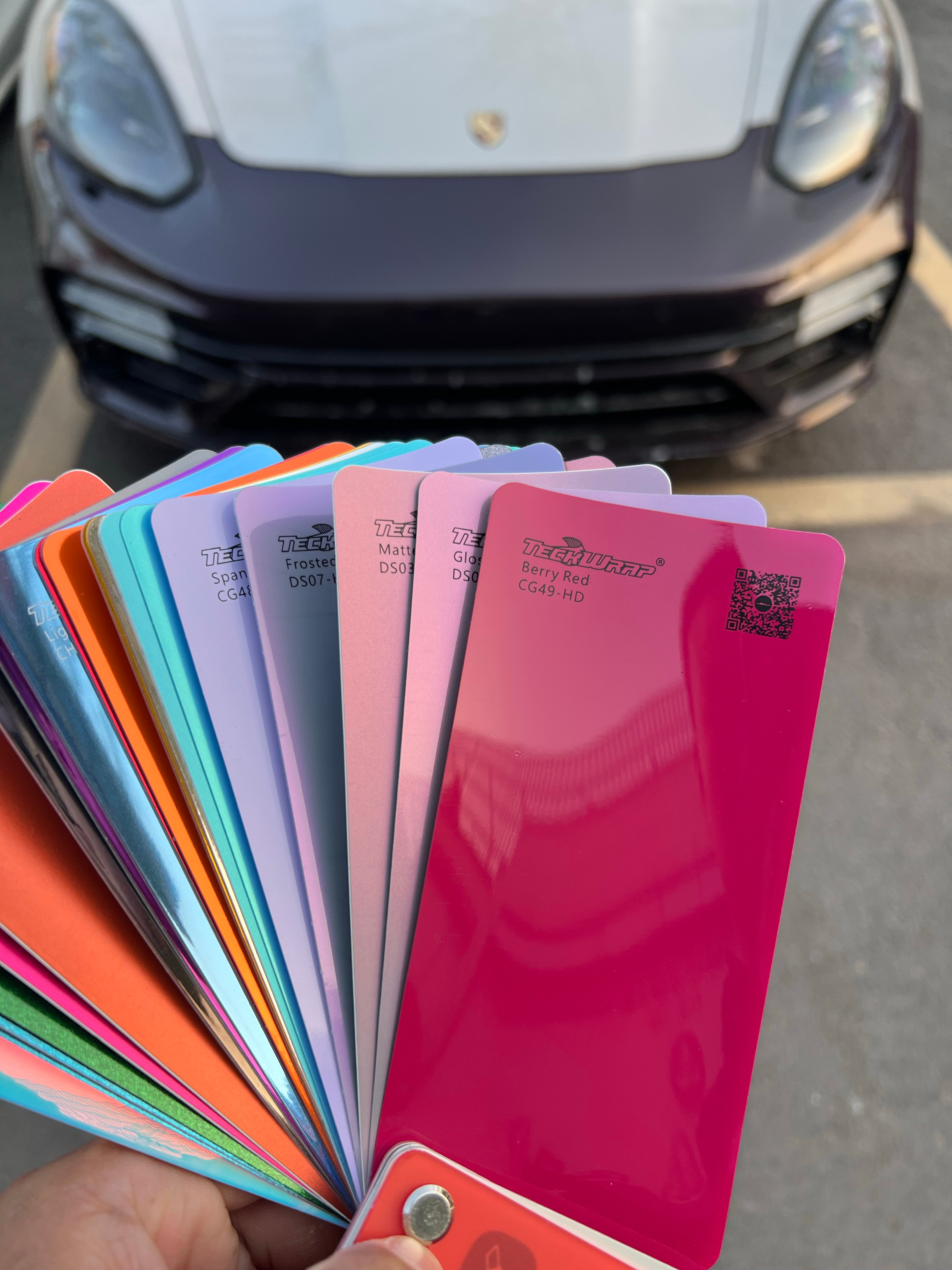 盛开的保时捷🌸改色的热门季~  ​​​