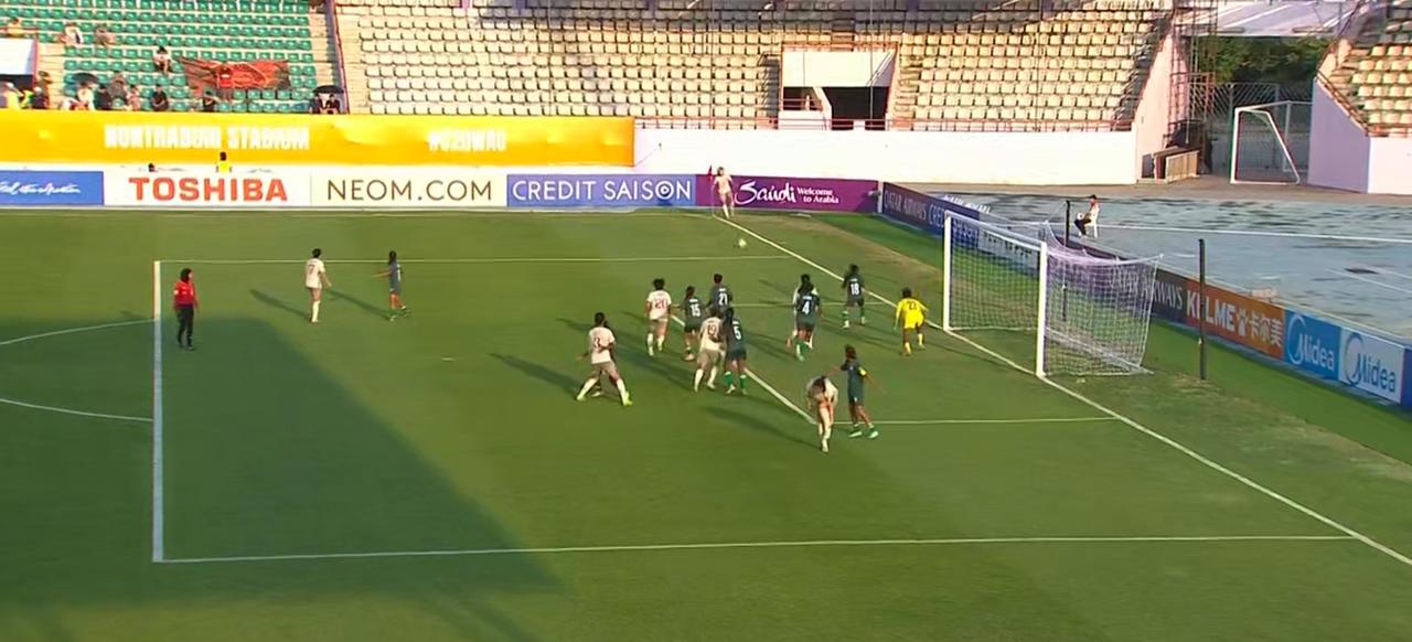 4月4日的U20女足亚洲杯太让人激动啦！中国U20女足2：0击败孟加拉国女足，豪