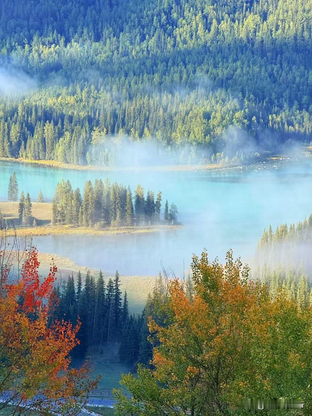 🍁何以解忧，唯有山水；看山心静，看水心宽·喀纳斯三哥说