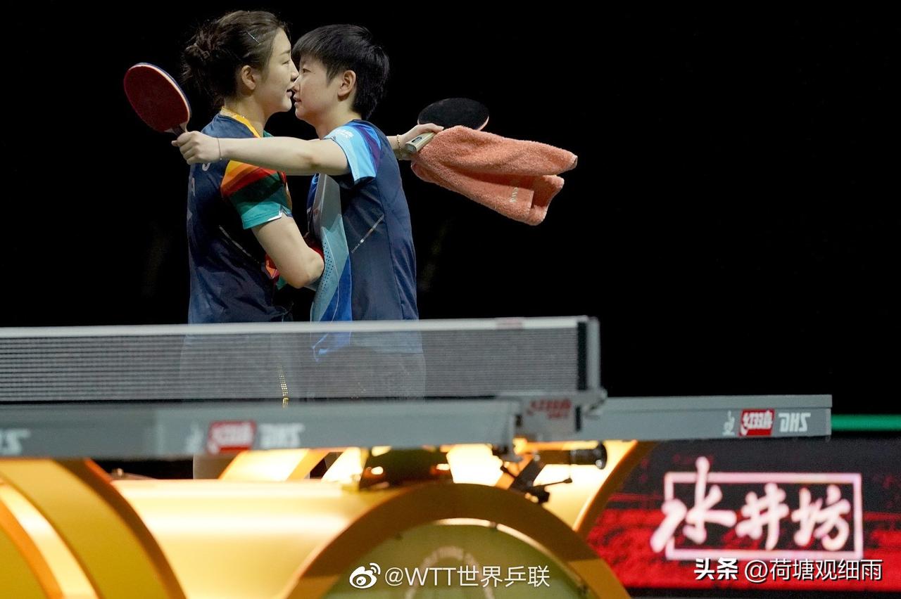 孙颖莎早已开始洛杉矶征程，她的一些个别粉丝至今仍在宣扬难平，不停地输出偶像失金焦