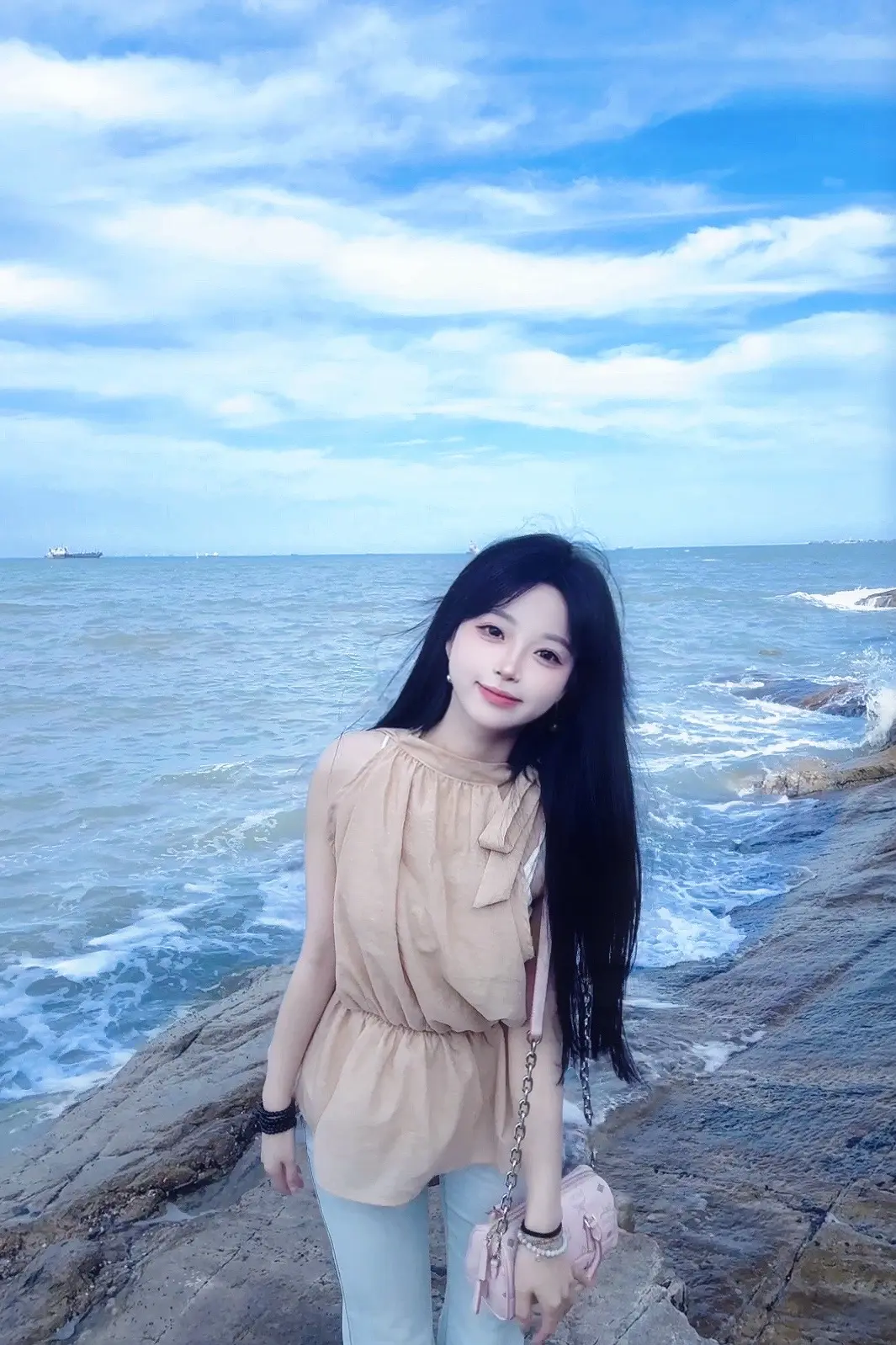 姐妹👭 一起看海