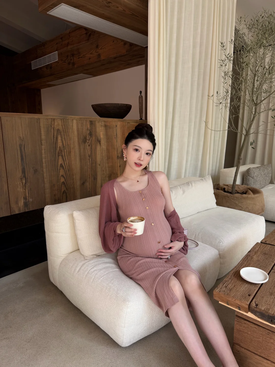 原来怀孕后真的会变温柔