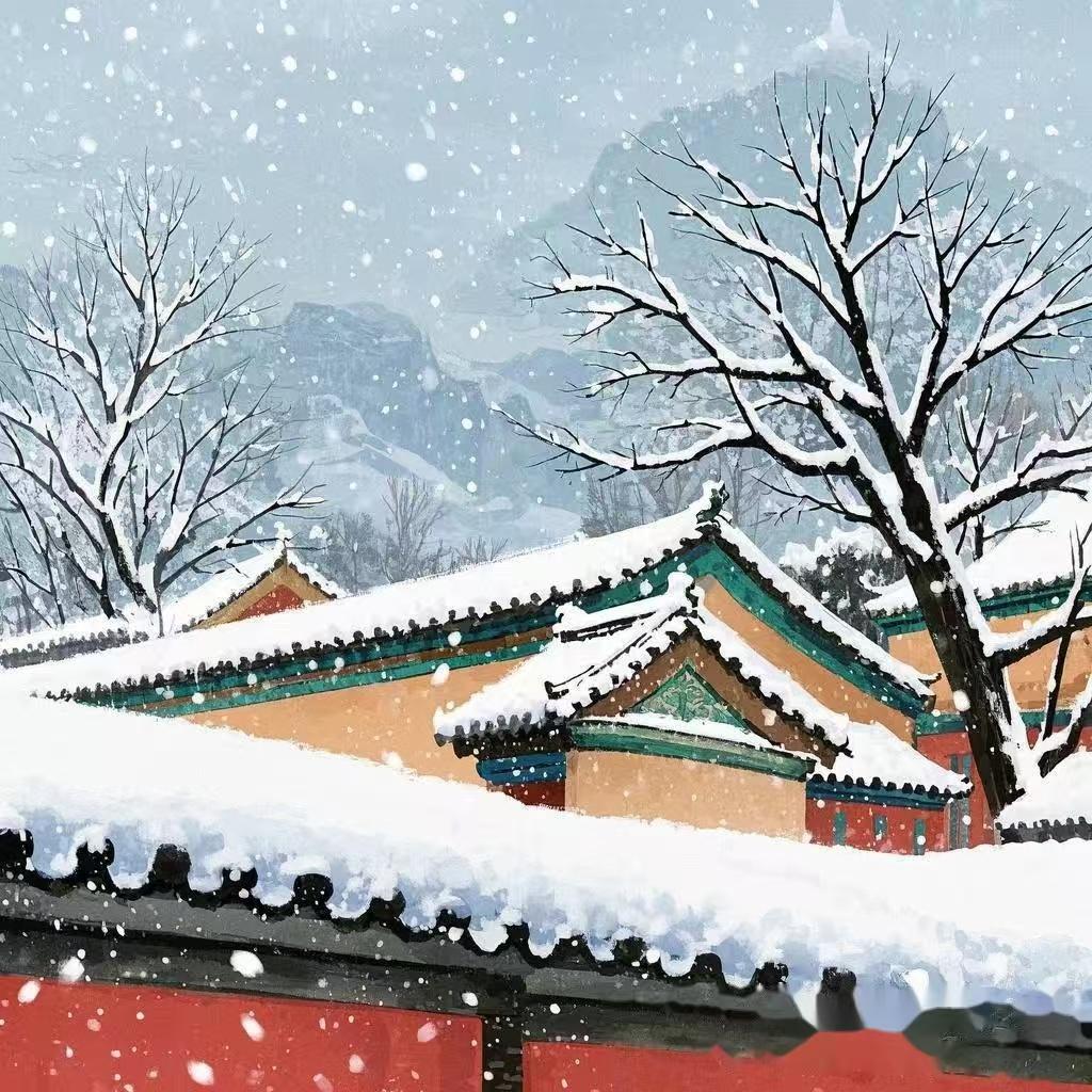 古代大雪天普通百姓人家都在干什么
 
说真的，古代百姓的大雪天可跟咱们现在不一样