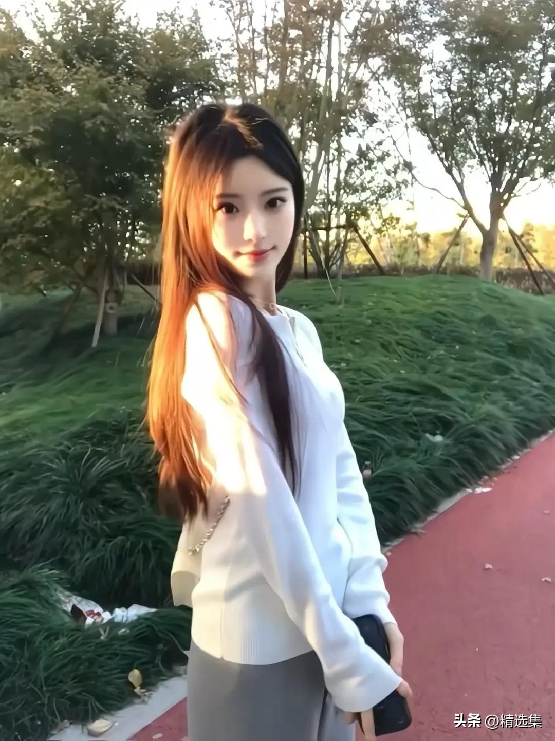 秋日漫步，绿意盎然，阳光洒落，美不胜收。