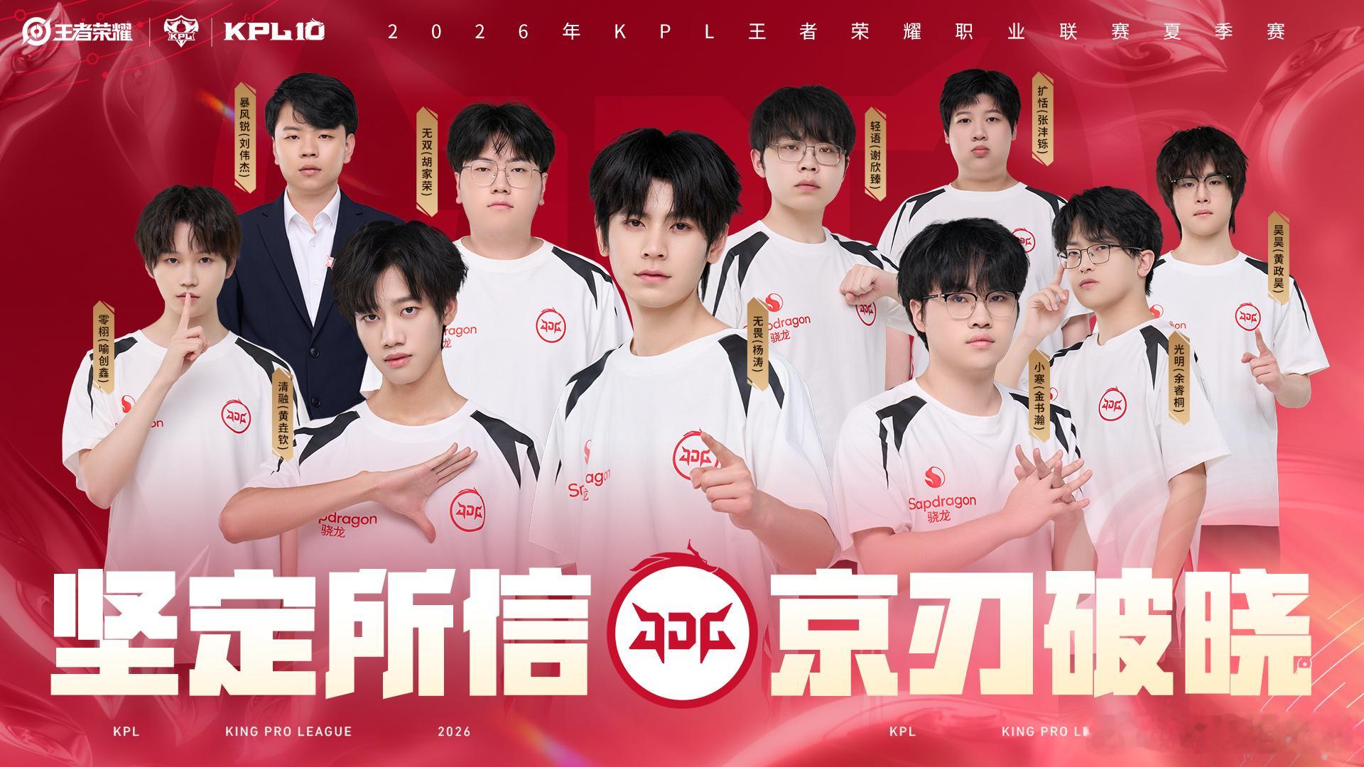 2026KPL夏季赛全员出征照一次性刷完十八支队伍出征合照，转会期折腾这么久，现