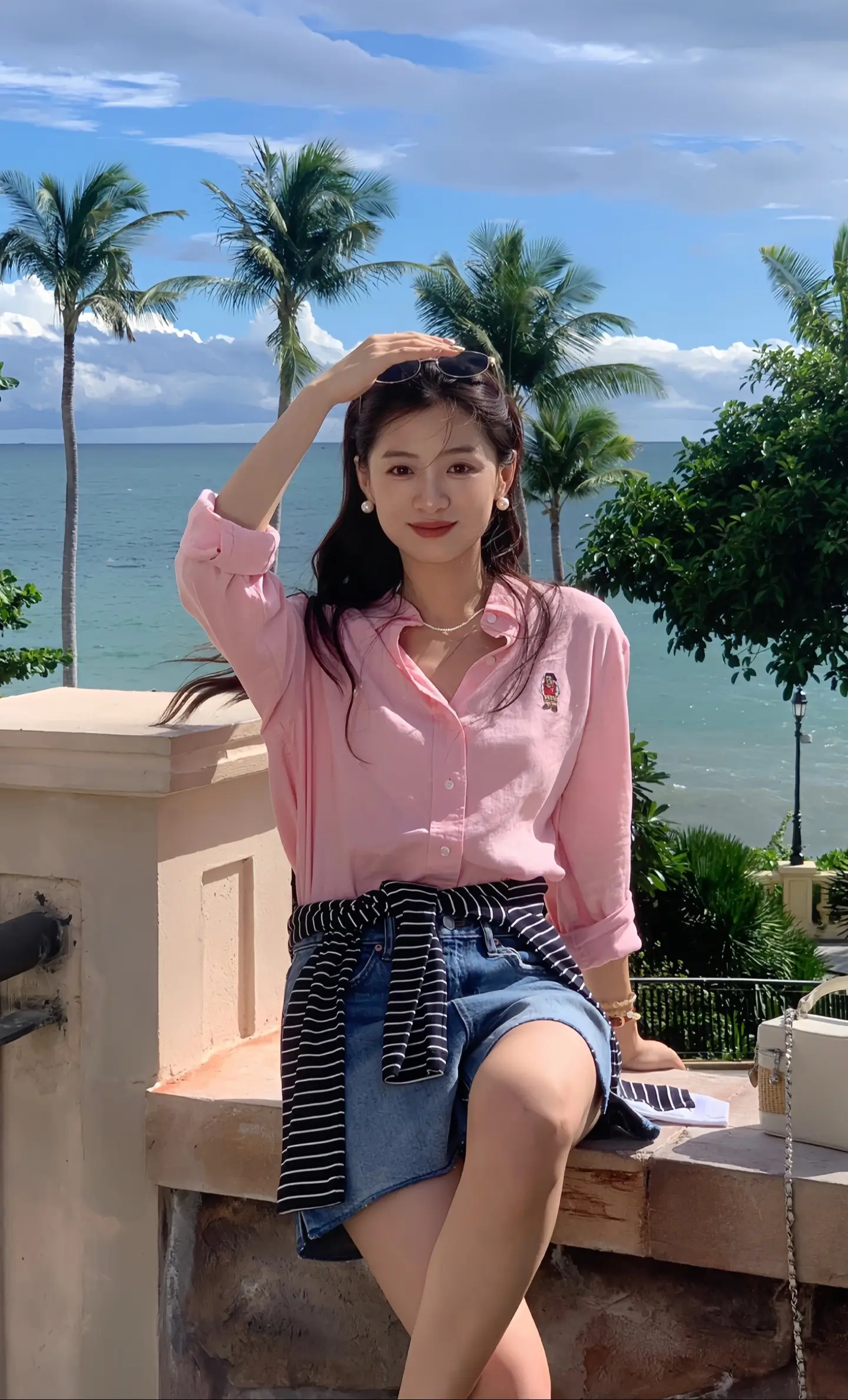 ootd穿搭 韩系穿搭 气质穿搭 夏天该有的样子 简约搭配