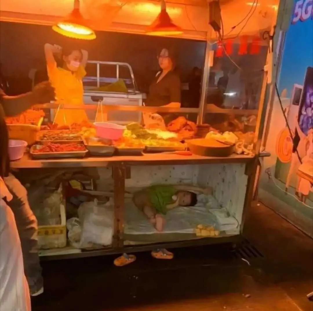 上面是生存，下面是希望！莫名心酸。