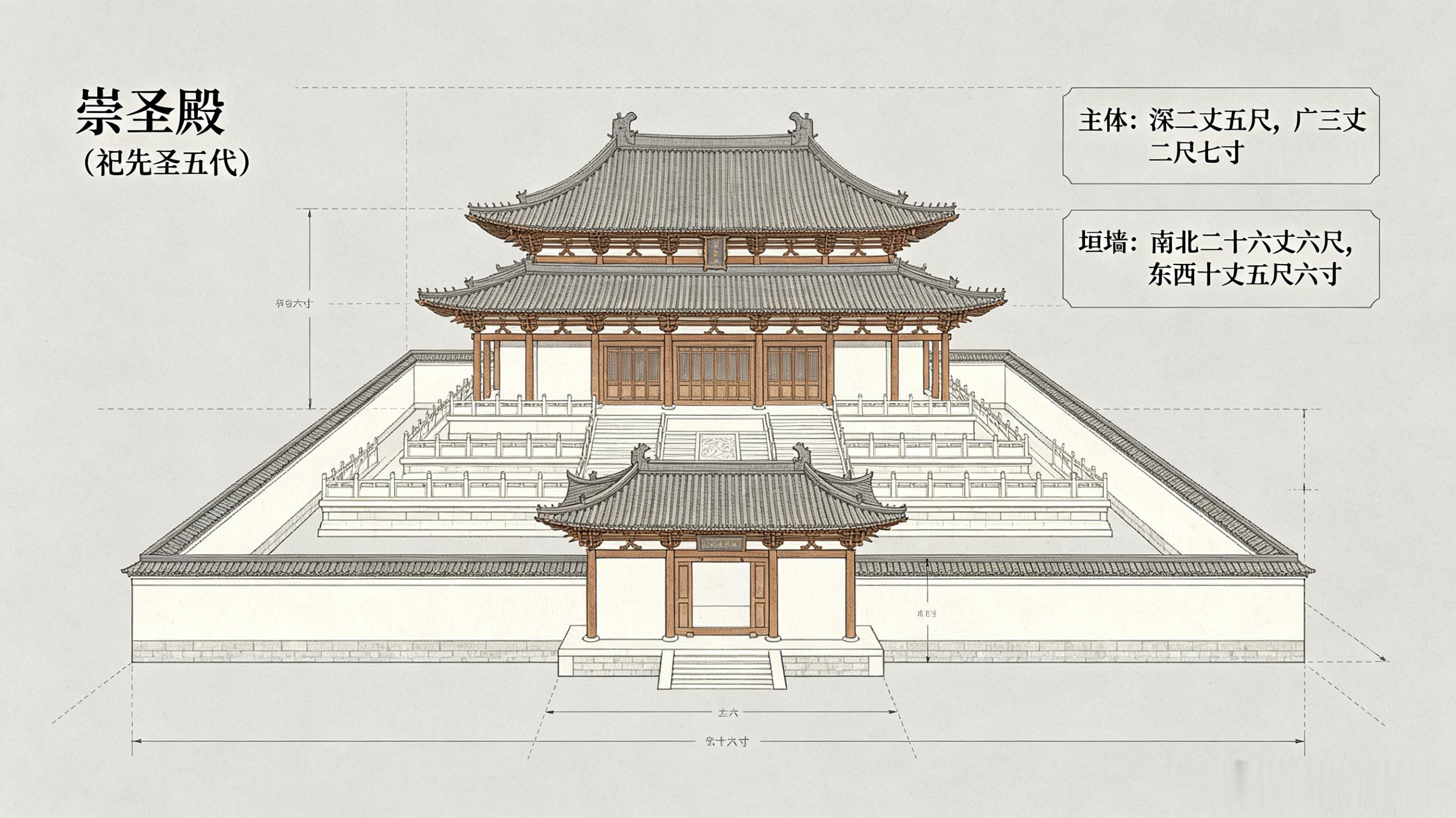明代东流县学宫启圣祠——启圣祠：清代称为崇圣殿◎AI制作；老屋张忠献词/800字