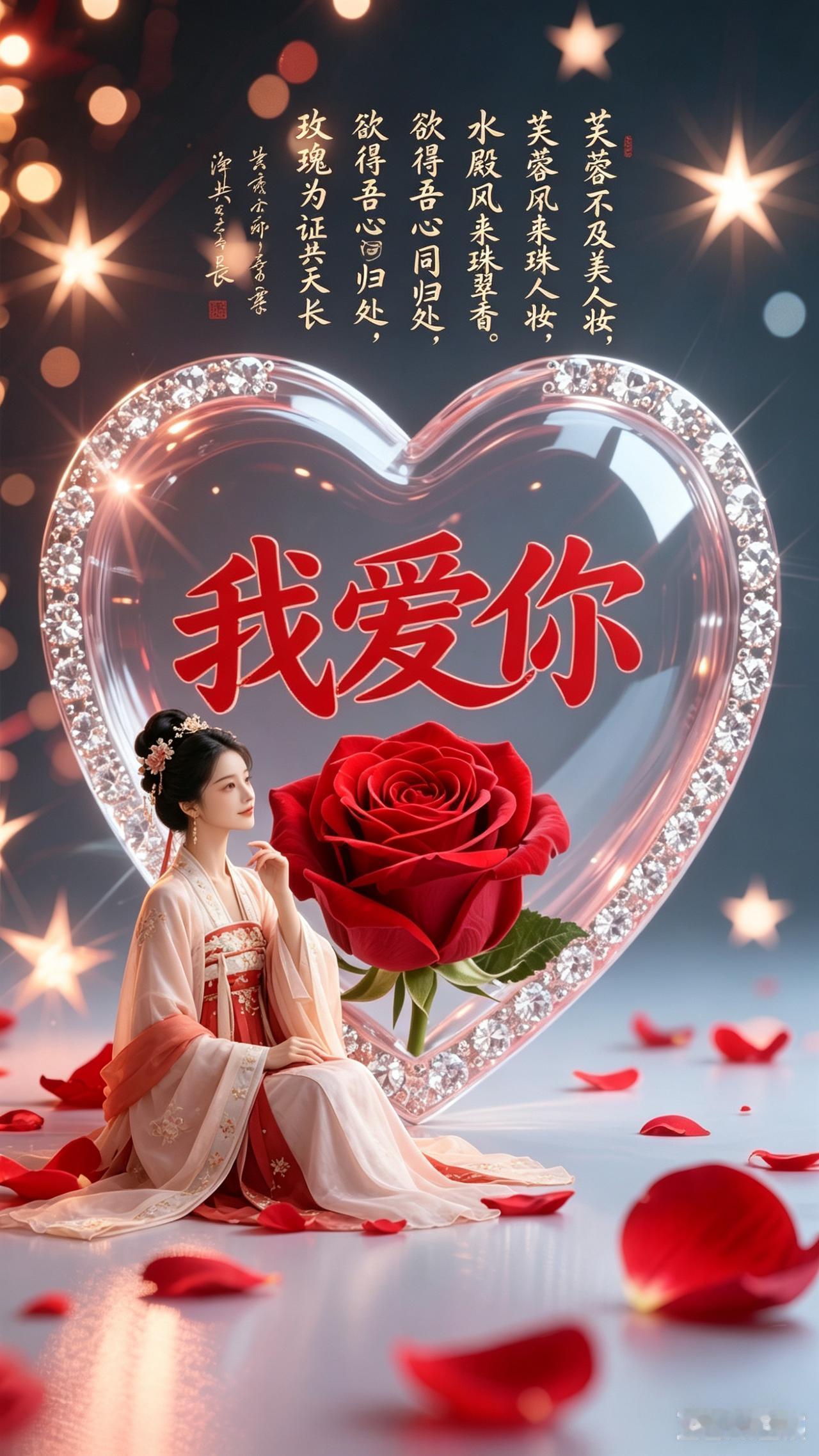 这心形爱心好浪漫啊！