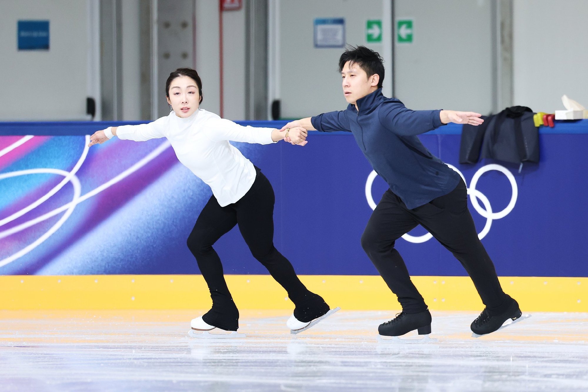 这个米兰冬奥会🔥来了来了各位加油没有蓝的世界这个红白都看得很欣赏了 为中国体育