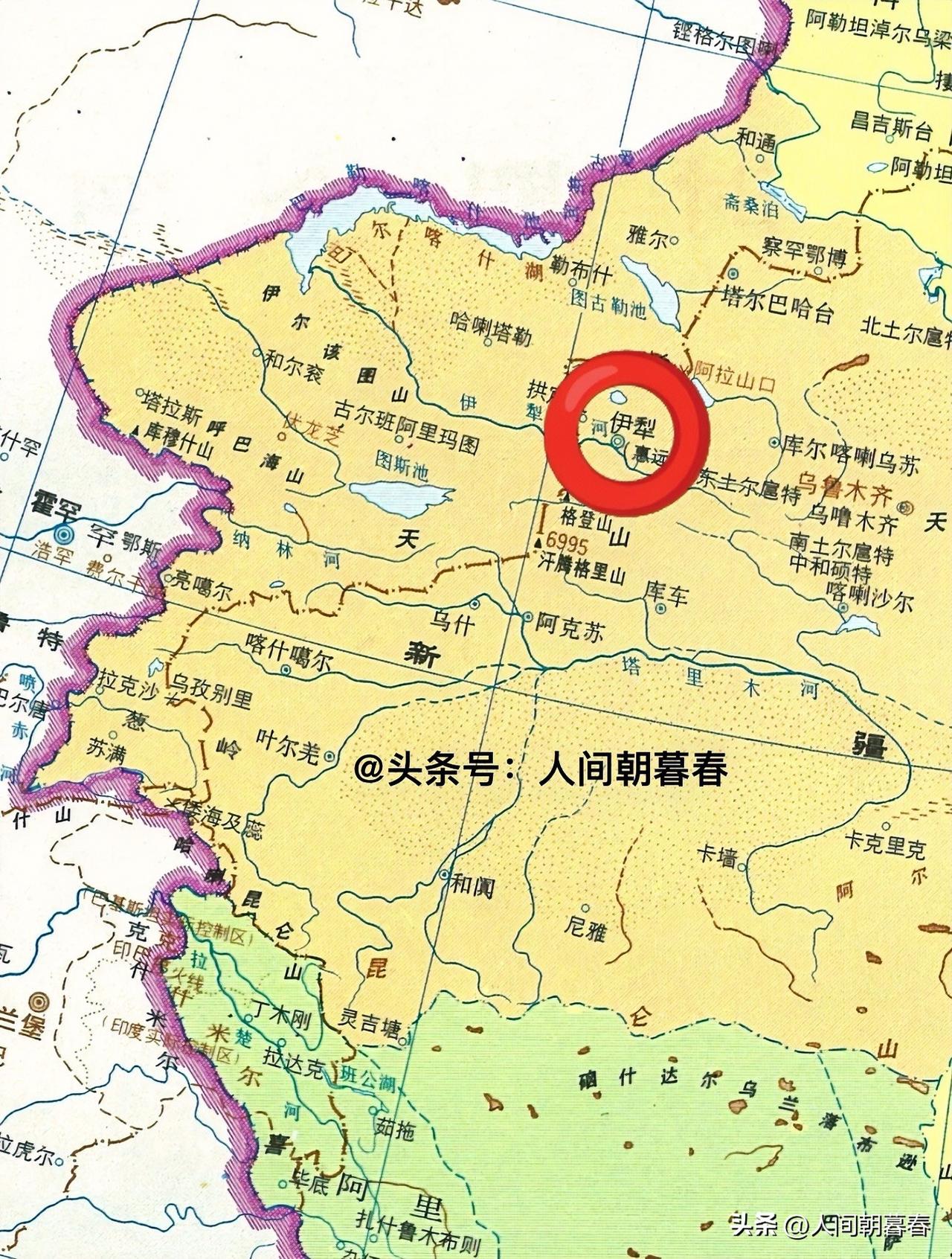 历史上，我国新疆版图最大的遗憾就是丢失了伊犁河谷以西这数十万肥沃的土地。如今我们