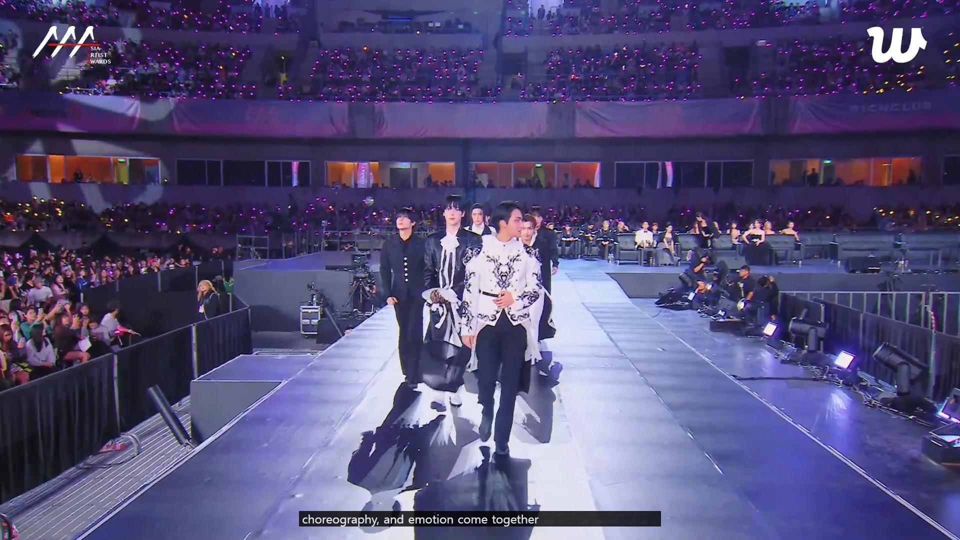 ATEEZ获AAA年度舞台奖ATEEZ获AAA大奖 2025 AAA Stage