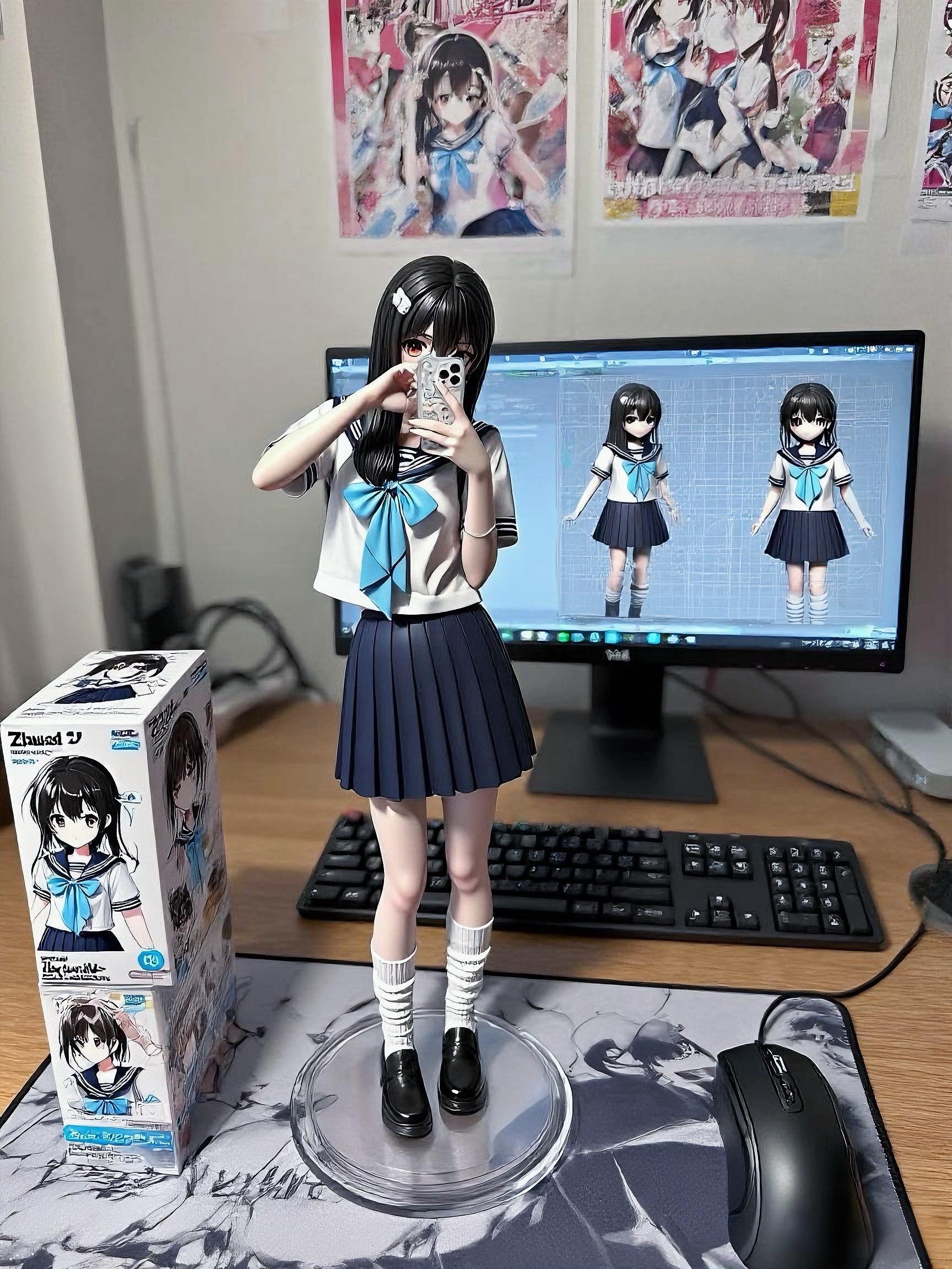 我的定制小手办 >𐋣<