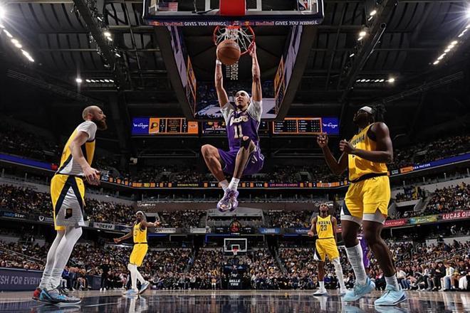 上赛季海斯的投篮命中率是72.2%，已经是相当恐怖的事情了，这赛季他的投篮命中率