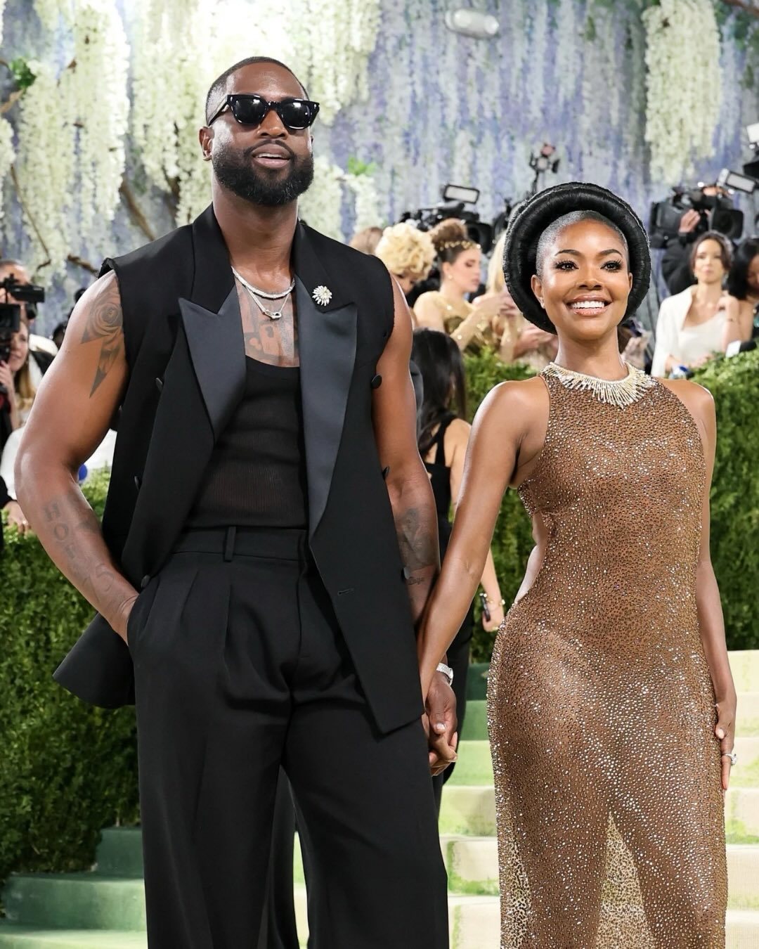 被篮球耽误的超模！2026 Met Gala 上的NBA潮男们！韦德巴特勒库里威
