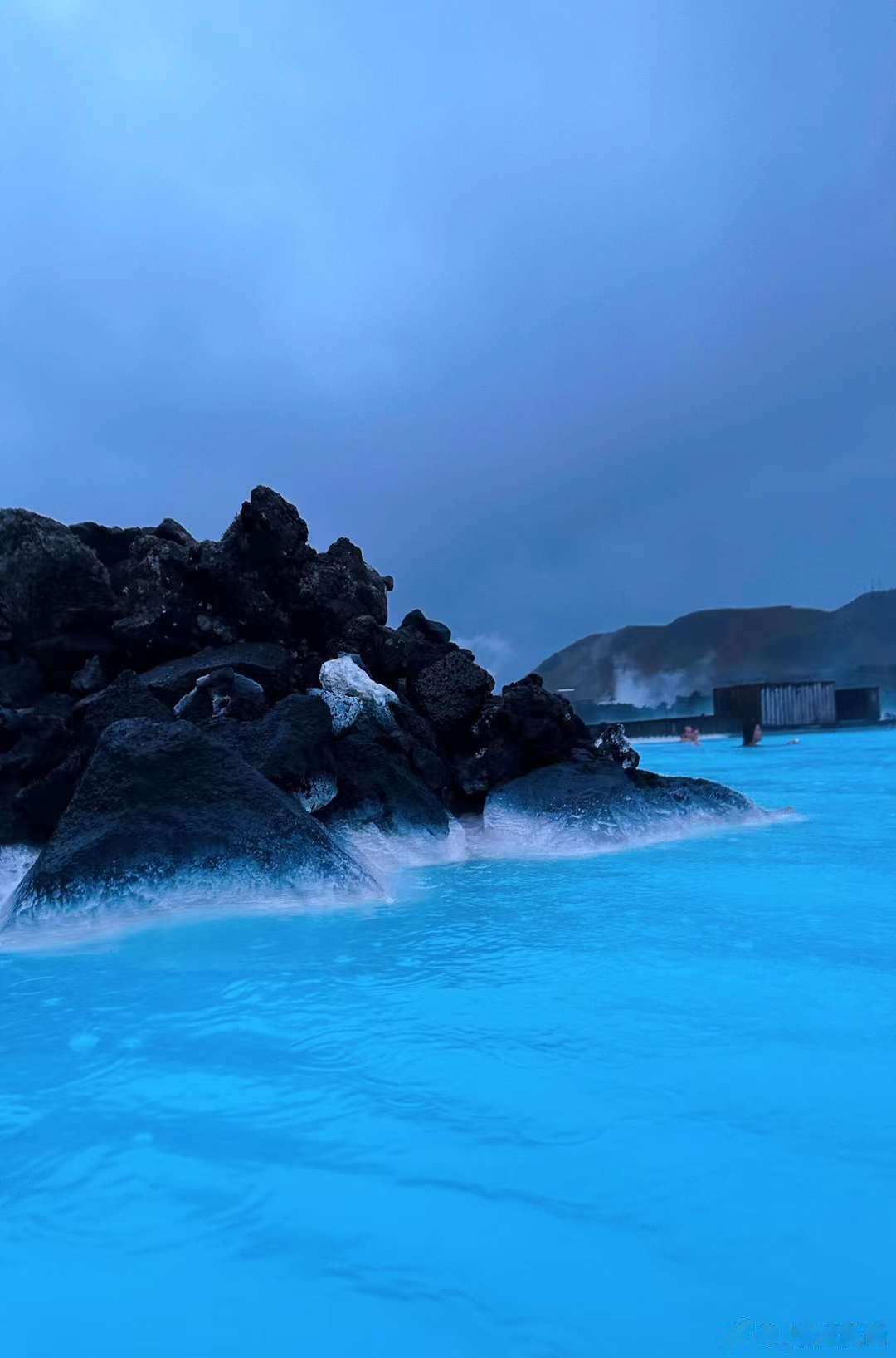 iceland lagoon🔵💙🔷🟦#玩转开学季##令人心动的日常##中