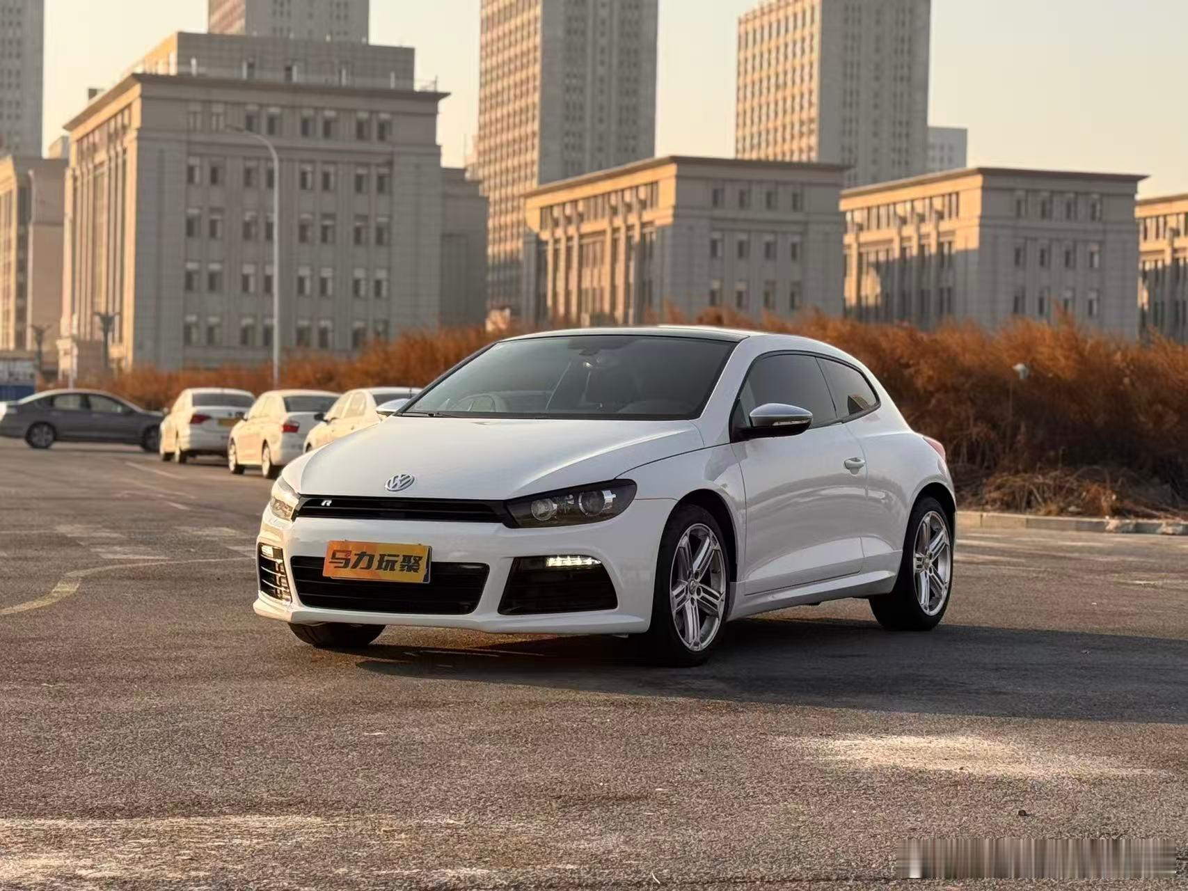 马力玩聚老马在路上天津二手车 大众尚酷R蓝针信仰近年卖过3台尚酷R好车况的还是不