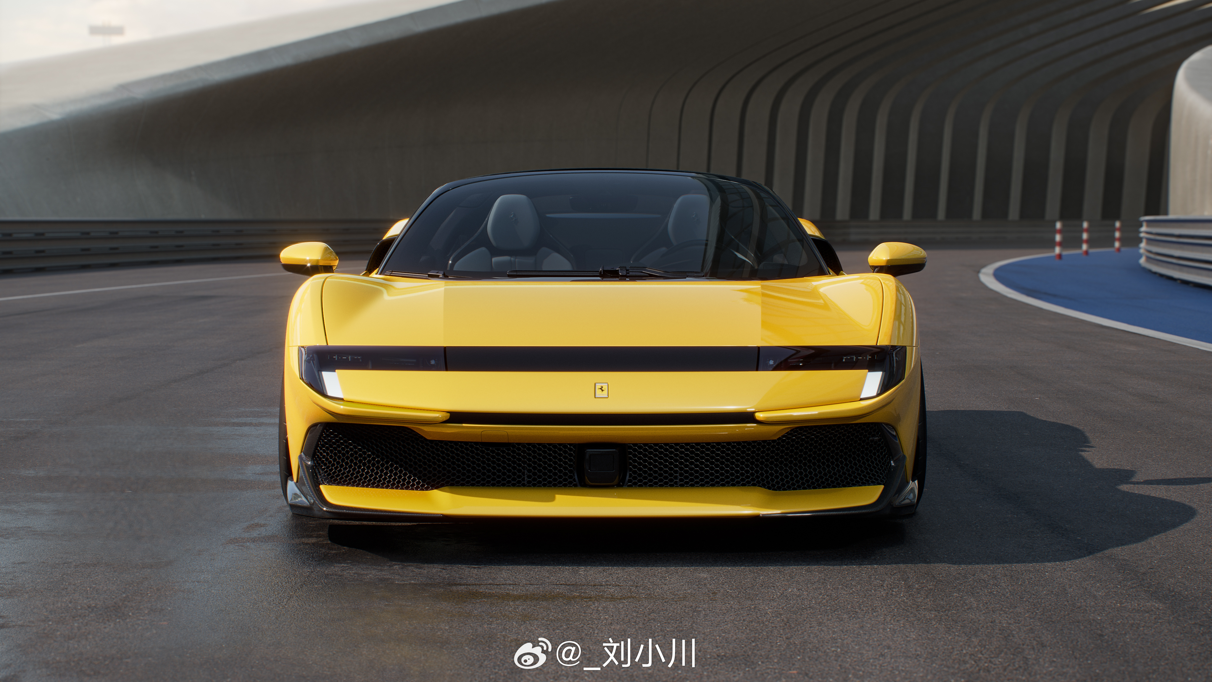 法拉利[超话]法拉利全新跑车849 Testarossa Spider 法拉利全