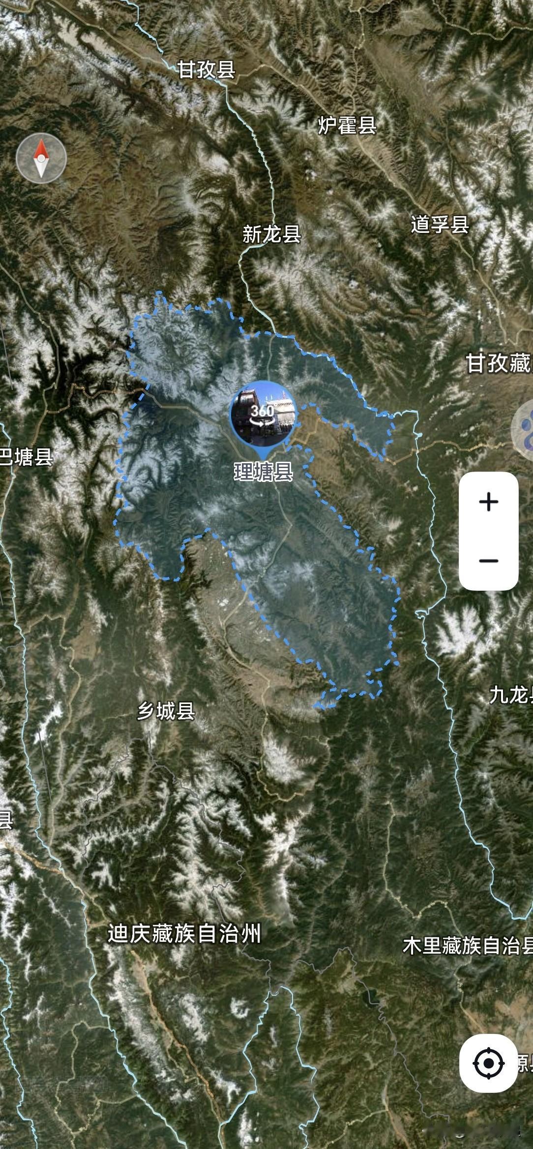 甘孜，从州法政2到理塘县1是拔提用重吗？
理塘县，总面积1.44万平方公里，占甘
