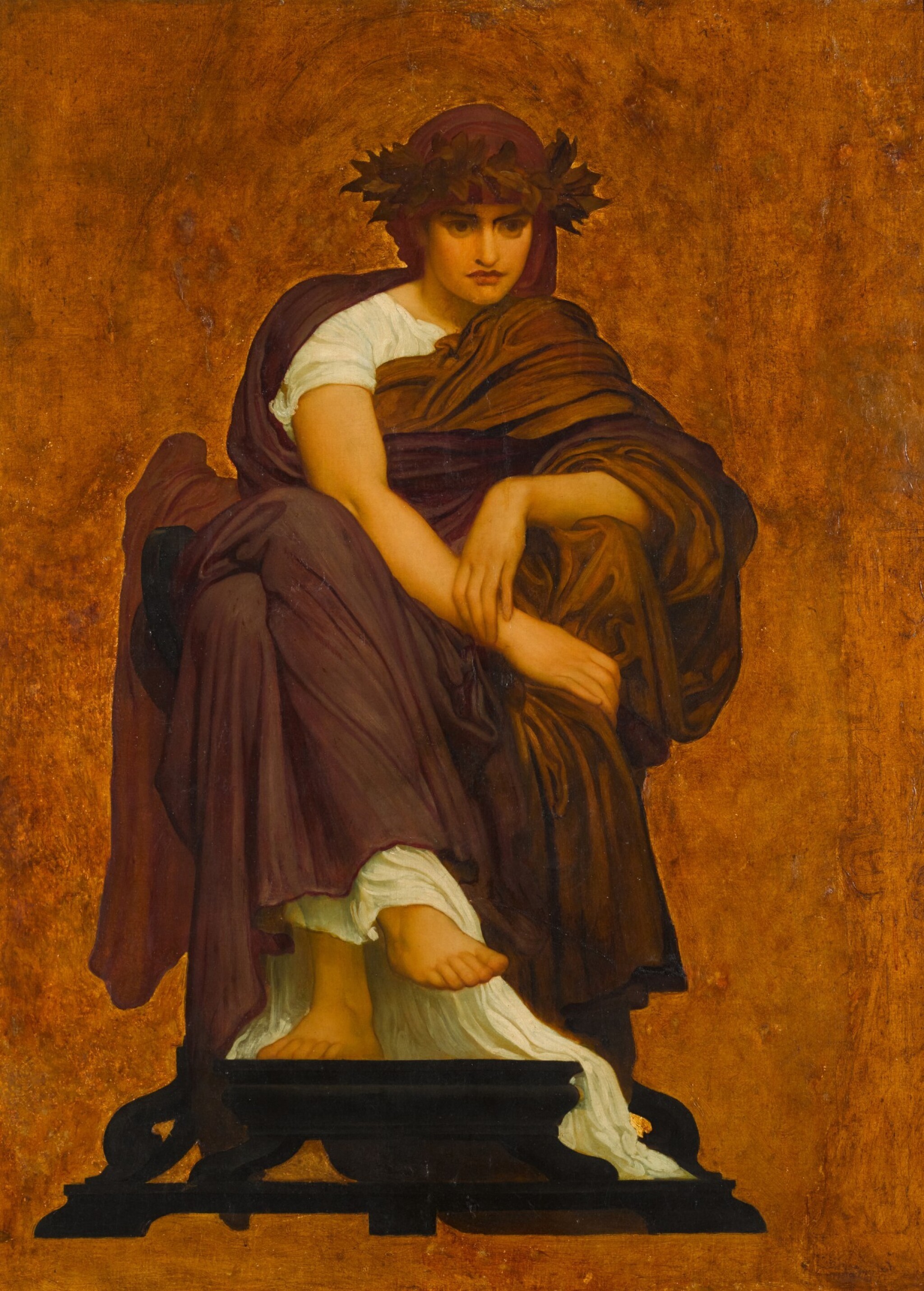 提坦神族的“记忆”女神Mnemosyne（Μνημοσύνη，据说是乌拉诺斯和盖