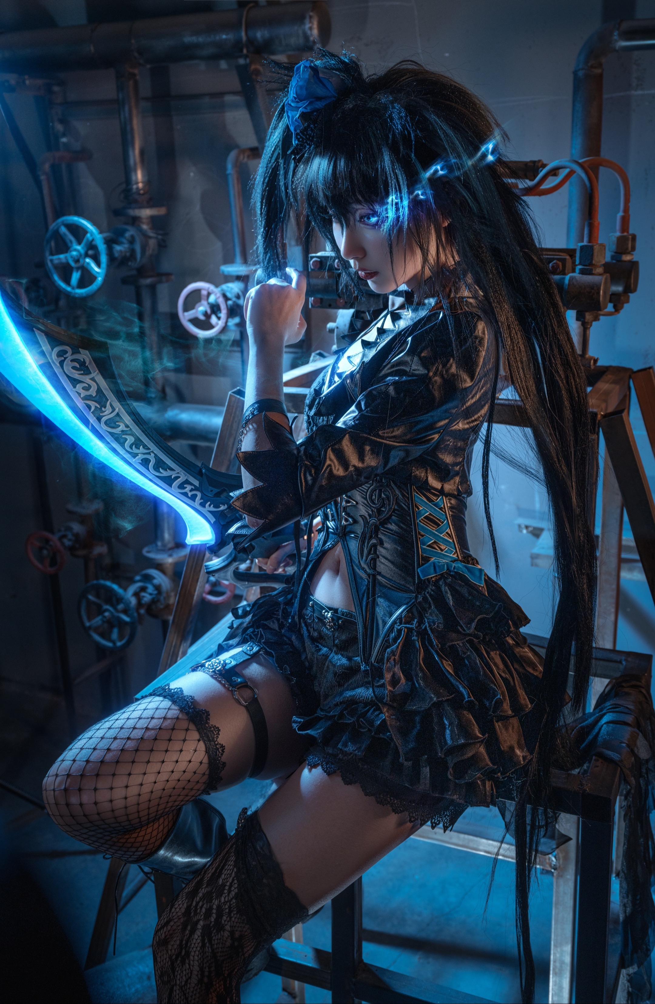 “宿命的锁链，由我来斩断” 出镜coser  黑岩射手十五周年纪念新兵装cos
