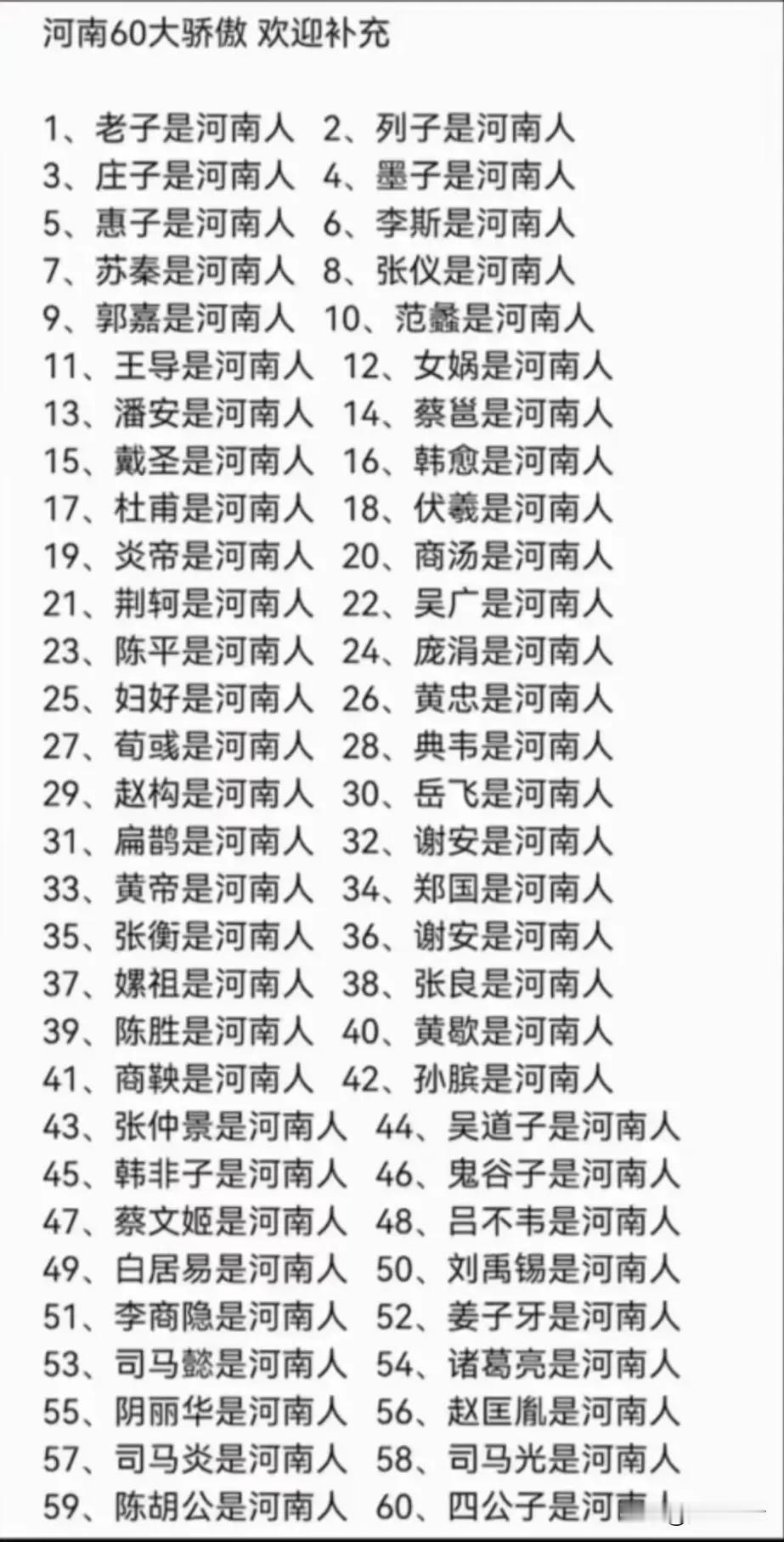 河南历史名人有多牛？

夏商周起源于中原，春秋战国秦汉隋唐宋，河南名人无数。河南