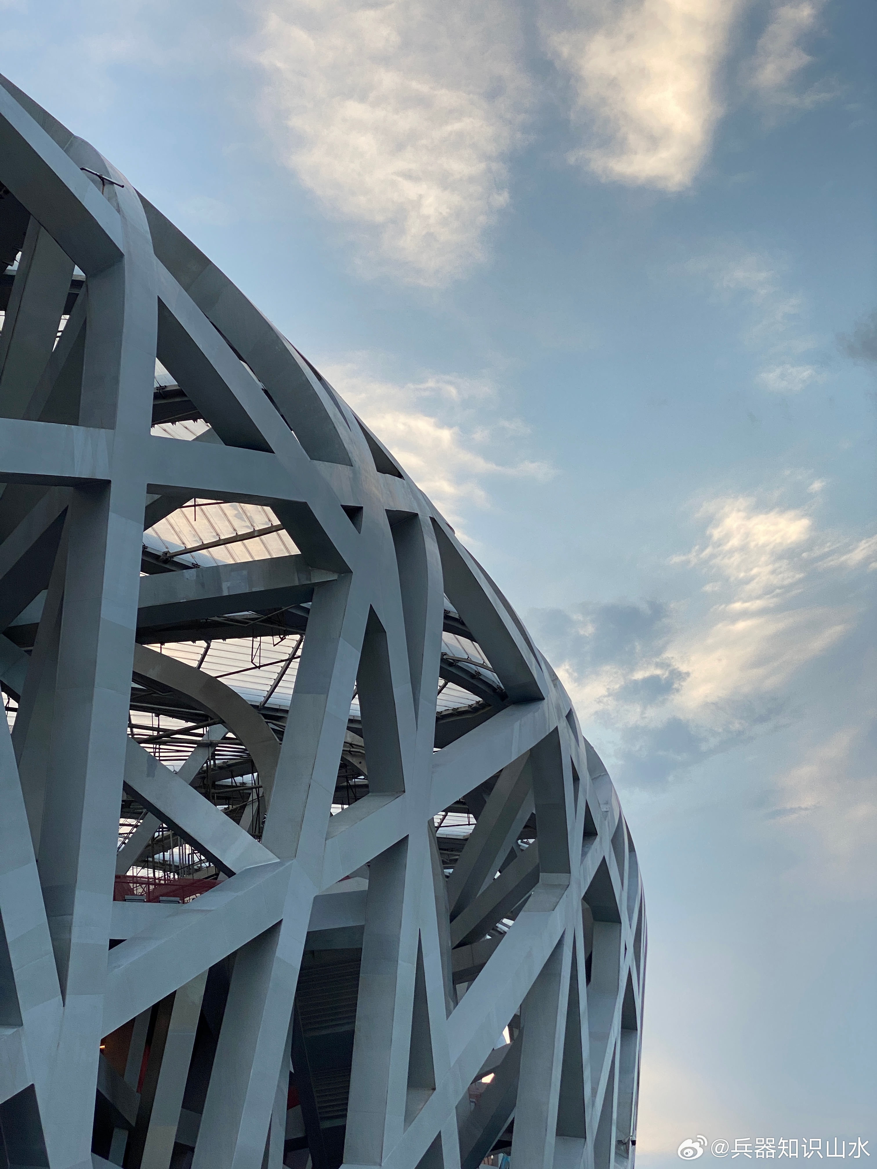 余晖映鸟巢 ​​​