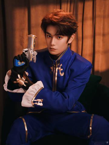 丁禹兮邓恩熙剧宣cos游乐小蓝邓恩熙cos魔仙小蓝邓恩熙 cos 魔仙小蓝灵动还