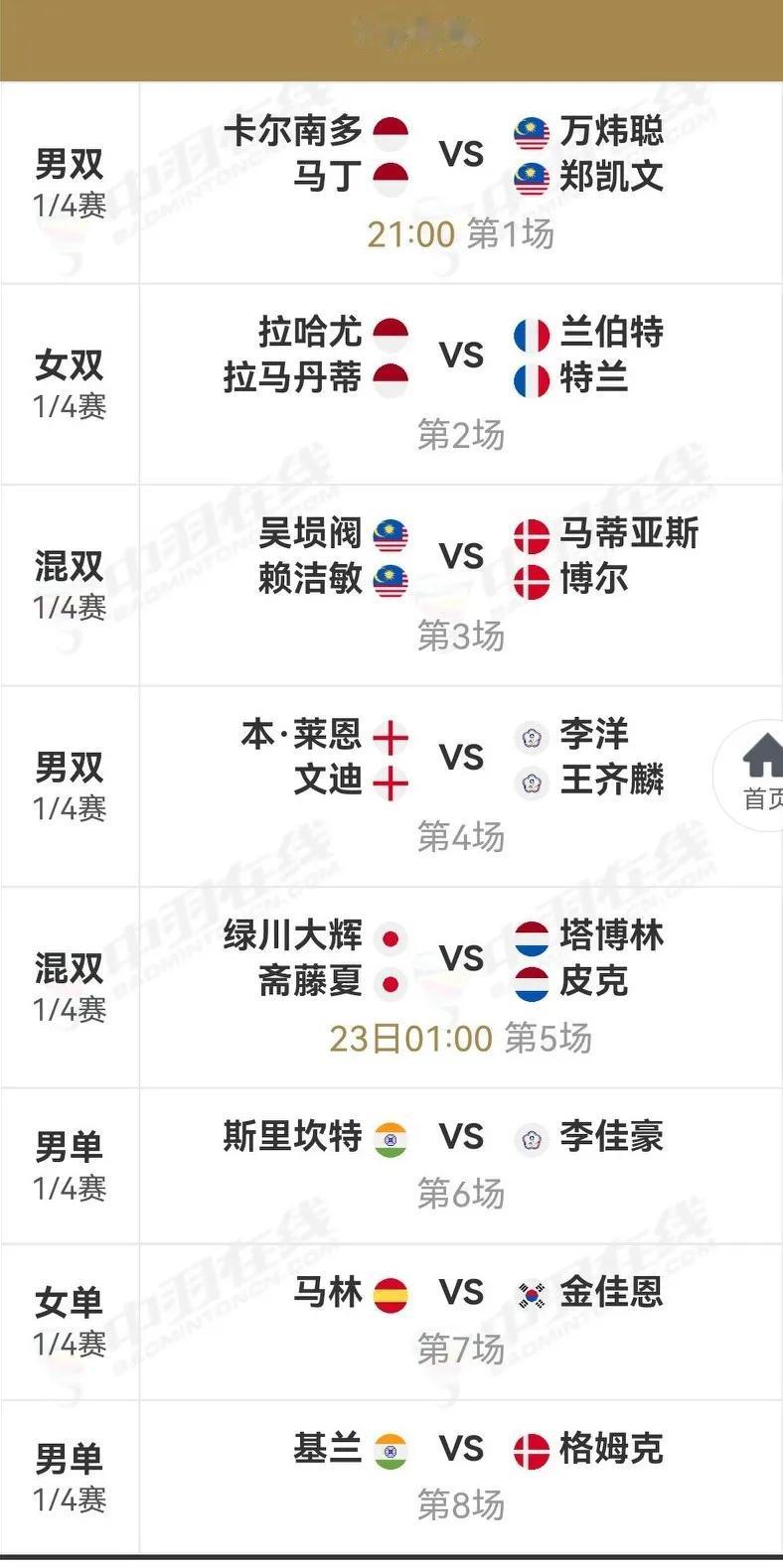 #春日生活打卡季# 随着比赛的深入，超级300赛事瑞士羽毛球公开赛也越来越精彩了
