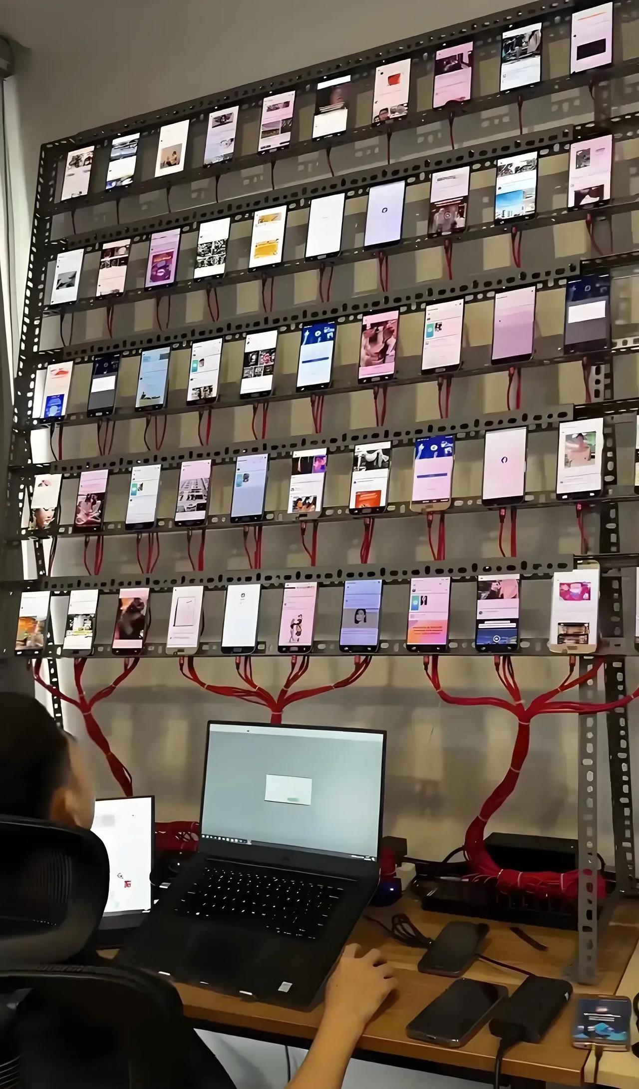 不懂就问，整这么多手机到底是干嘛用的啊？