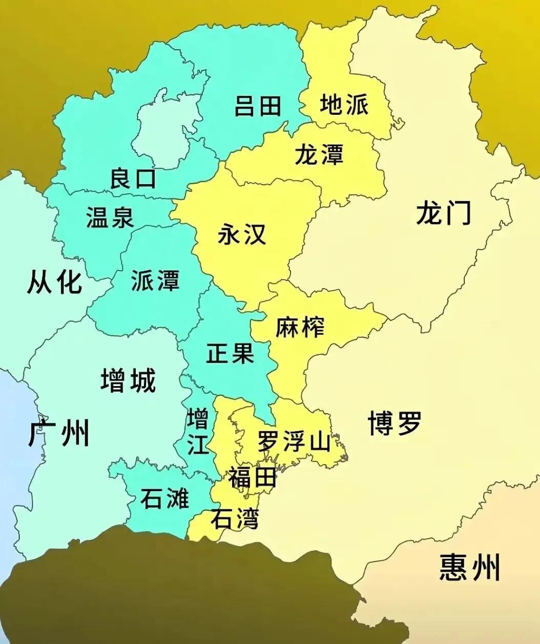 罗浮山爬了无数次，以前只知道它跟增城交界，没想到，它还跟龙门也交界。
为什么没有