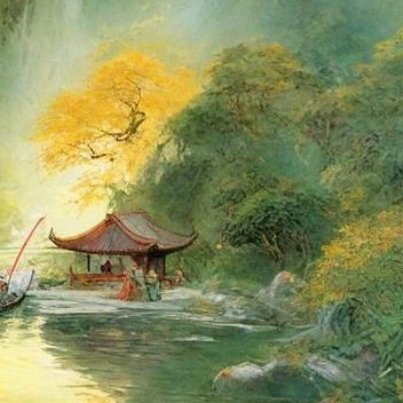 岧峣太华俯咸京，天外三峰削不成。武帝祠前云欲散，仙人掌上雨初晴。河山北枕秦关险，