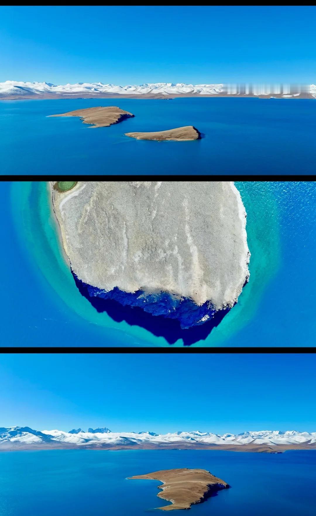 普莫雍措🔹天堂入口的“少女之泪”
眼前的普莫雍错湖水湛蓝 仿佛流淌着冰川融水的