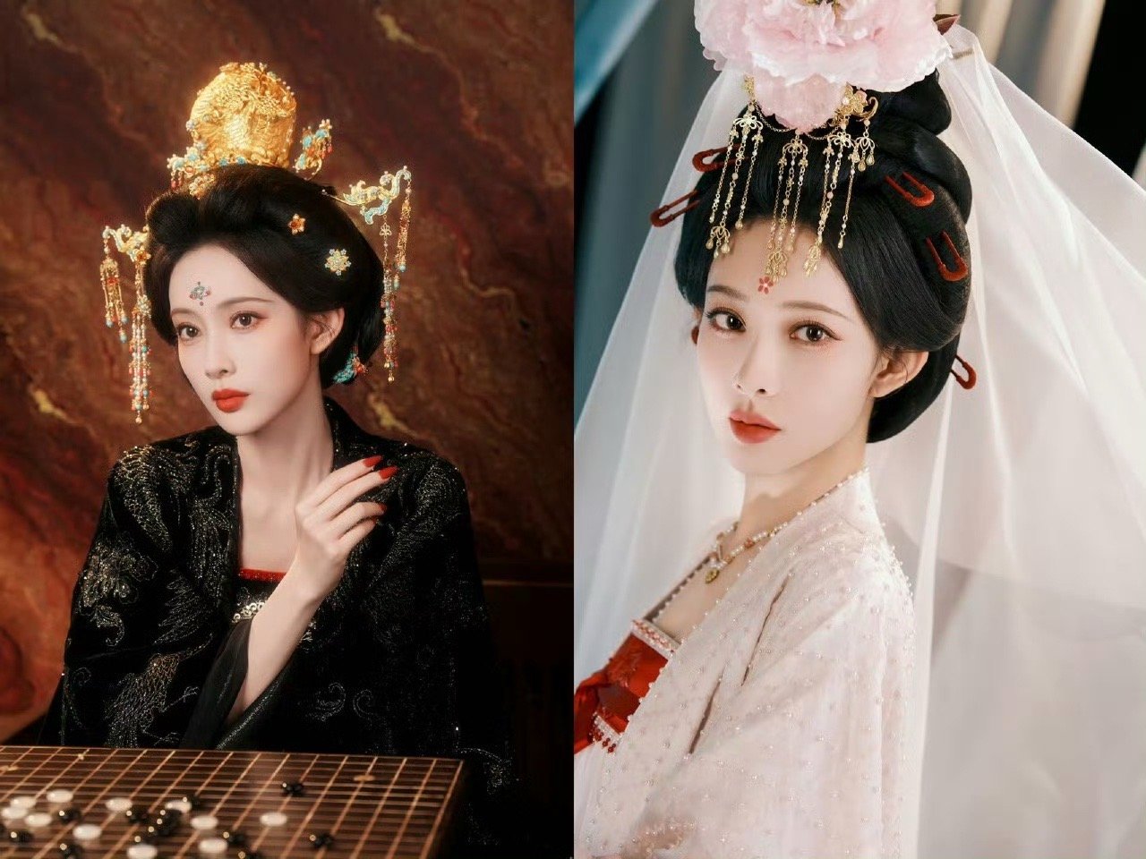 孟子义一半魔丸一半灵珠 孟子义这两套妆造太有记忆点！“一半魔丸一半灵珠”既视感，