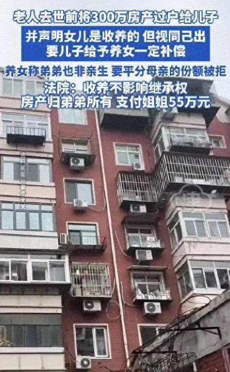 “太狗血了！”天津老人去世后，姐弟俩为抢夺300万遗产争得面红耳赤。不料，最终发