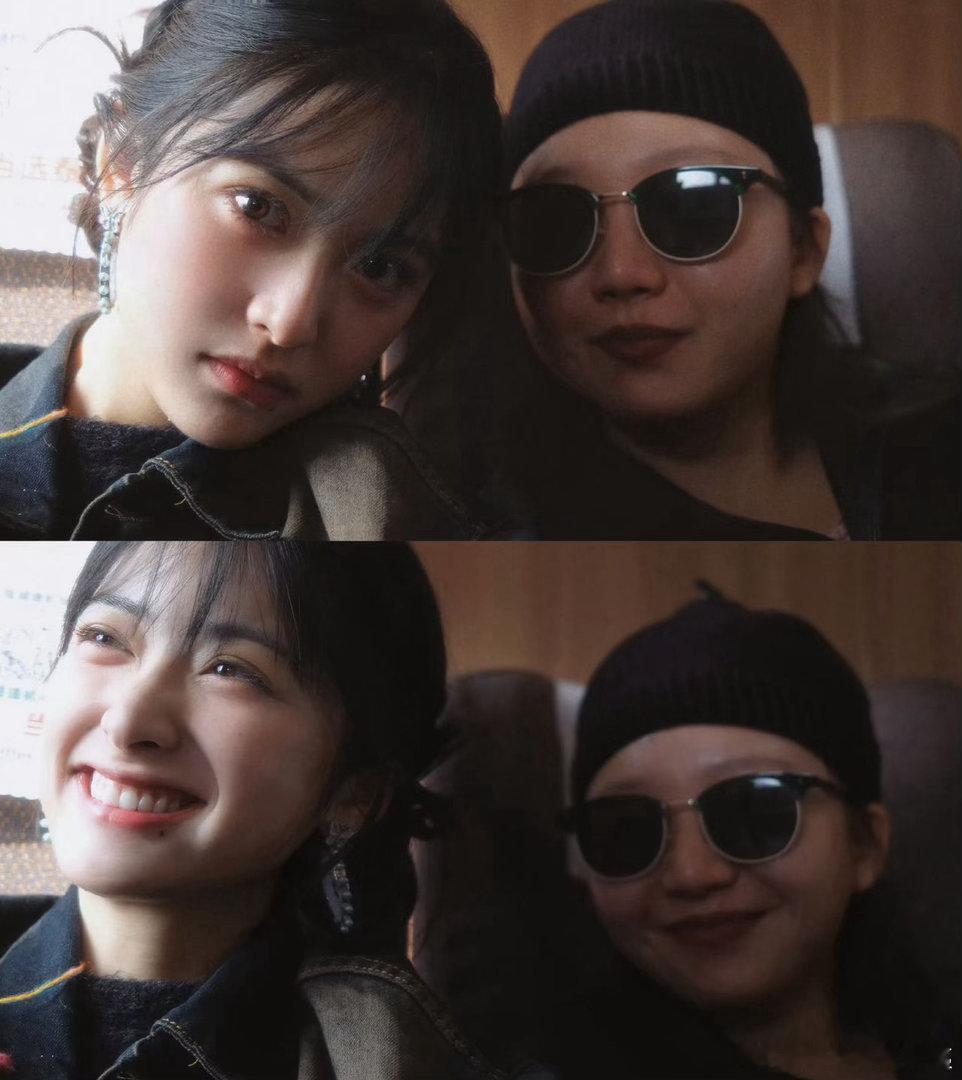 李嘉琦沈月穿了闺蜜装李嘉琦沈月又穿了闺蜜装桃花坞同框直接解锁默契穿搭，李嘉琦和沈