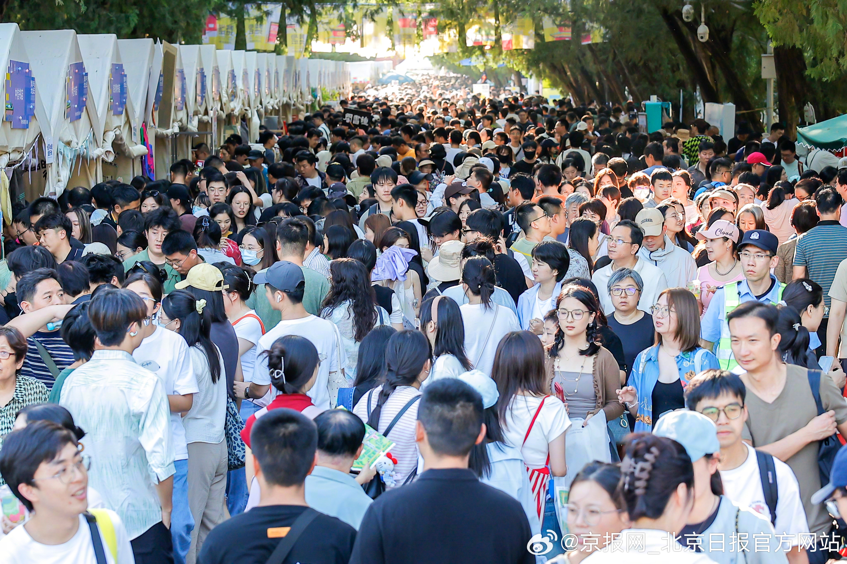 【“我与地坛”北京书市6天吸引读者27万人次，一天配送出1500个文学包袱】#2