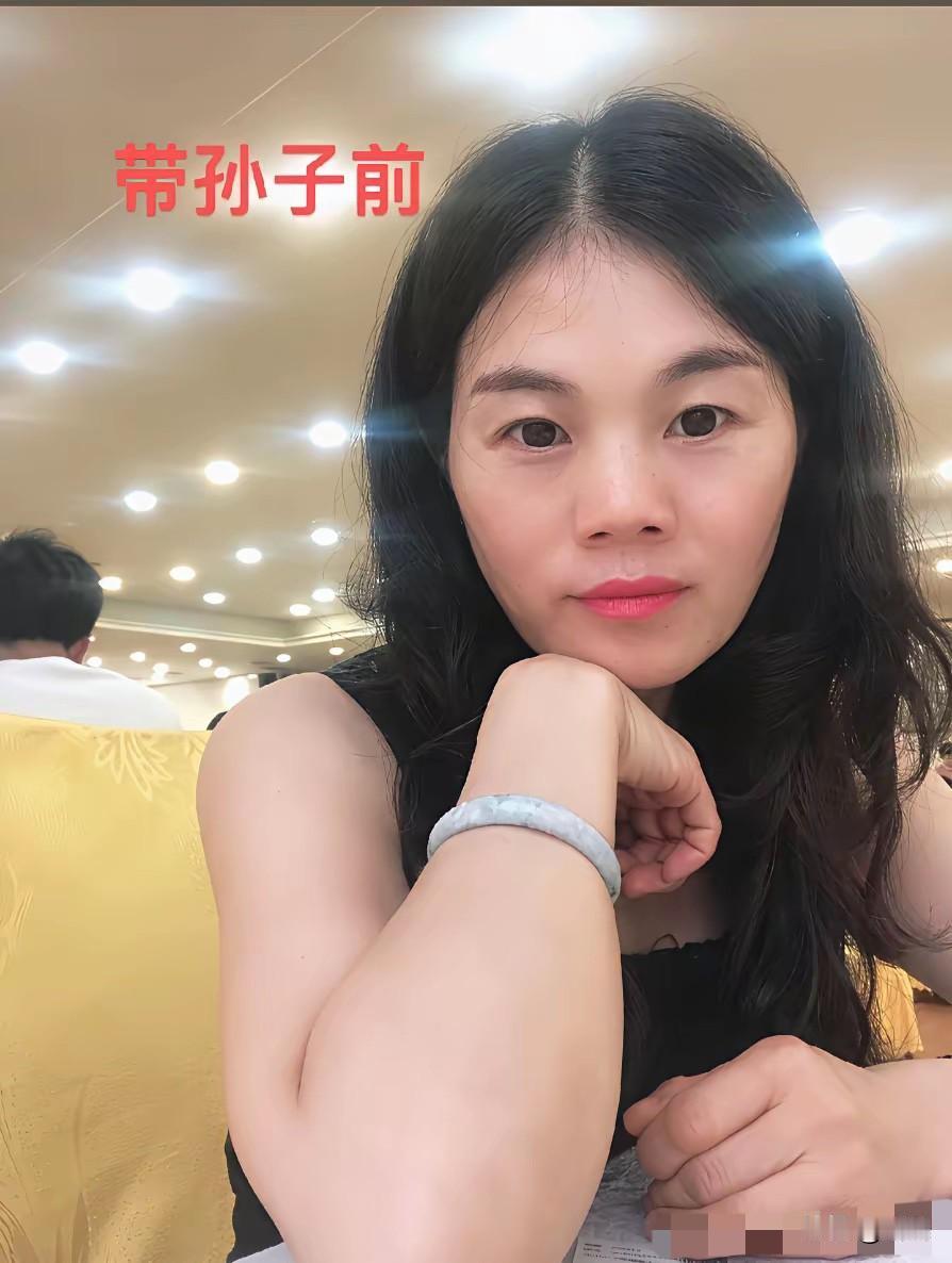 事实证明谁带孩子谁老的快！