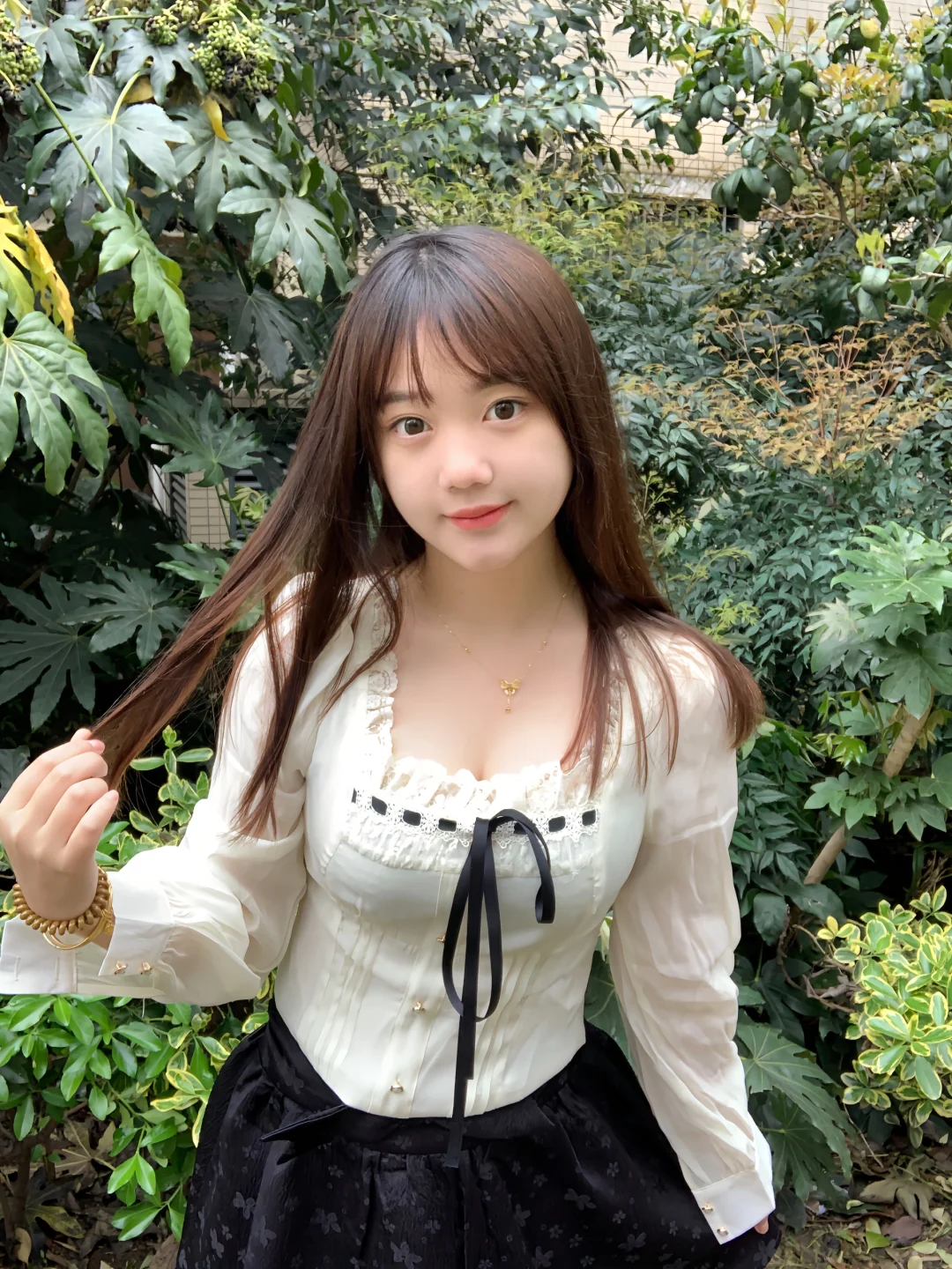 妈妈说第三张好看！！