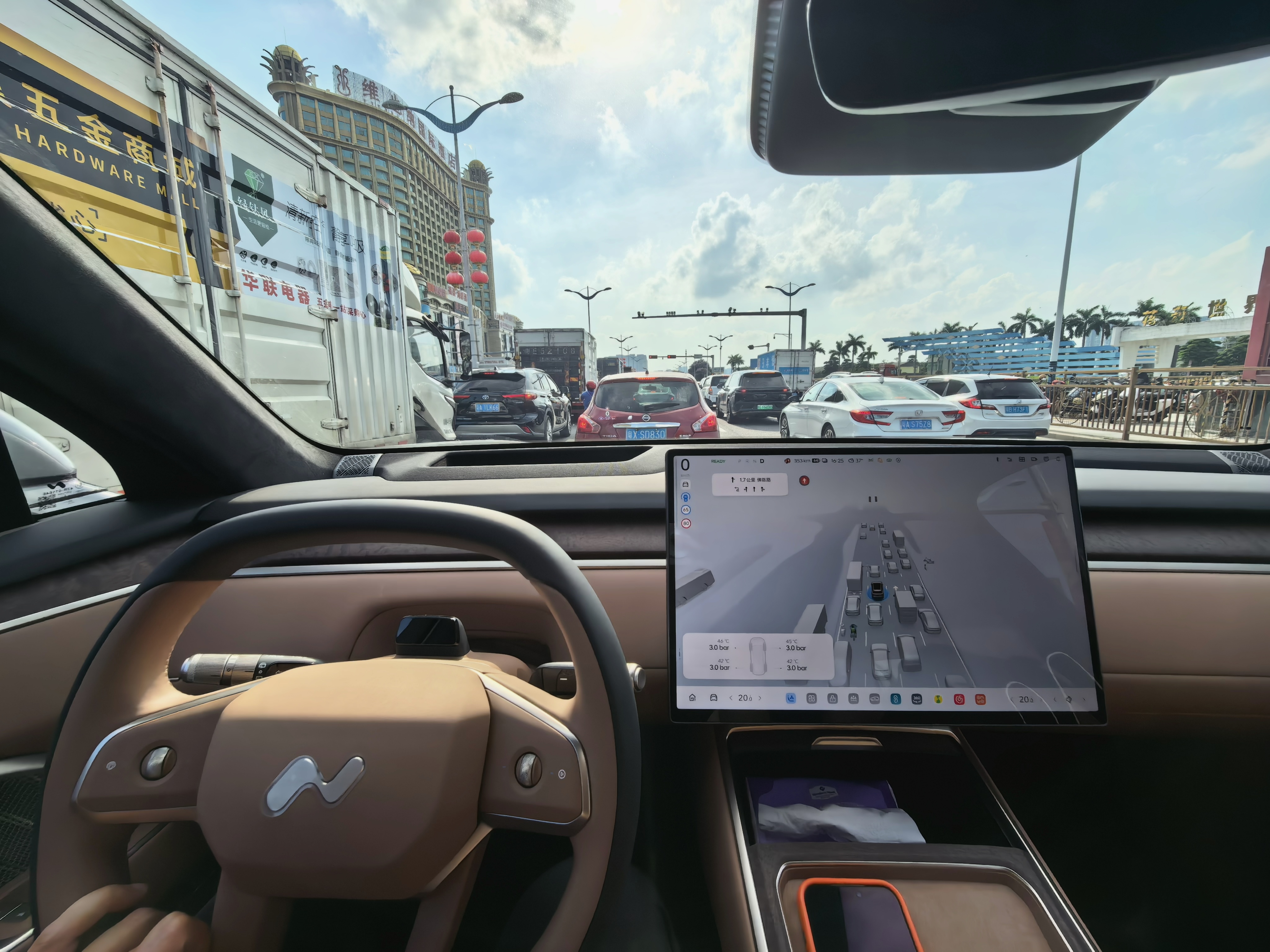 今天开始验证蔚来世界模型 in 乐道的能力