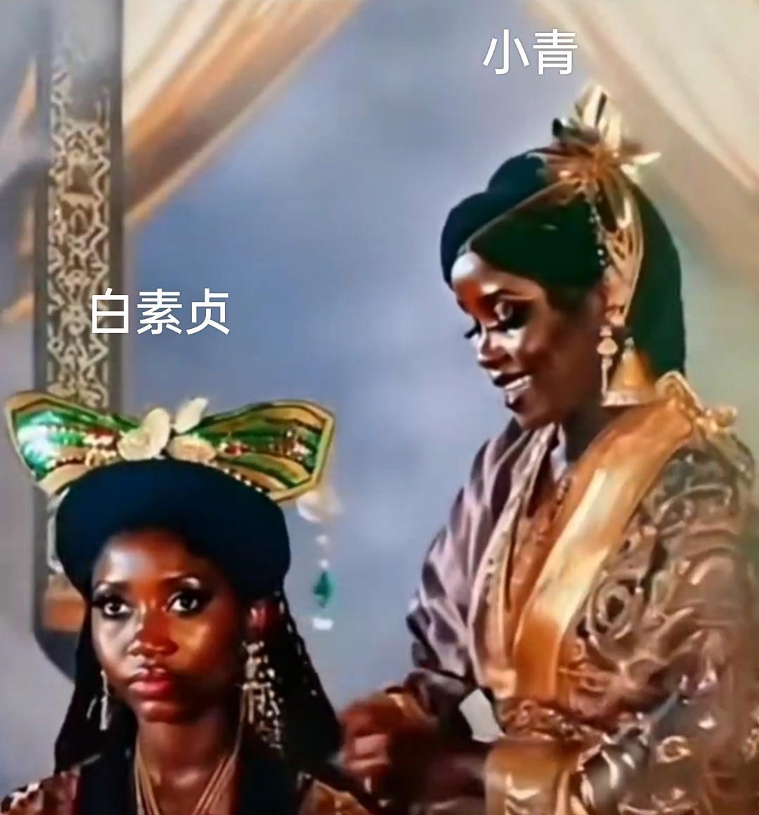 非洲翻拍版《新白娘子传奇》，还真的很像。 ​​​