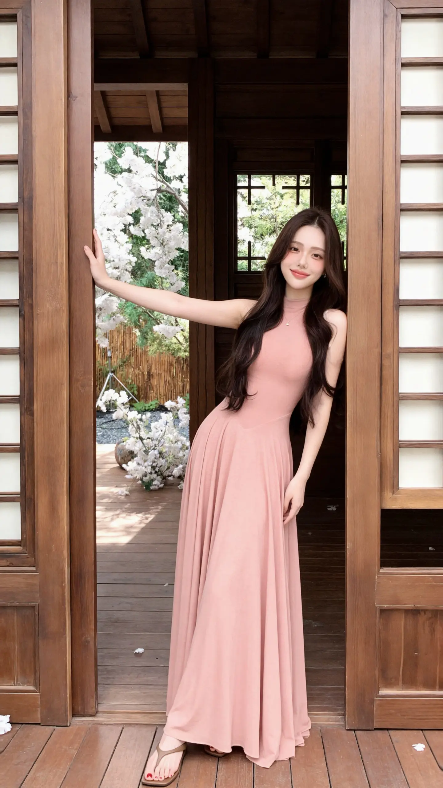 遇见他如春水映梨花～
